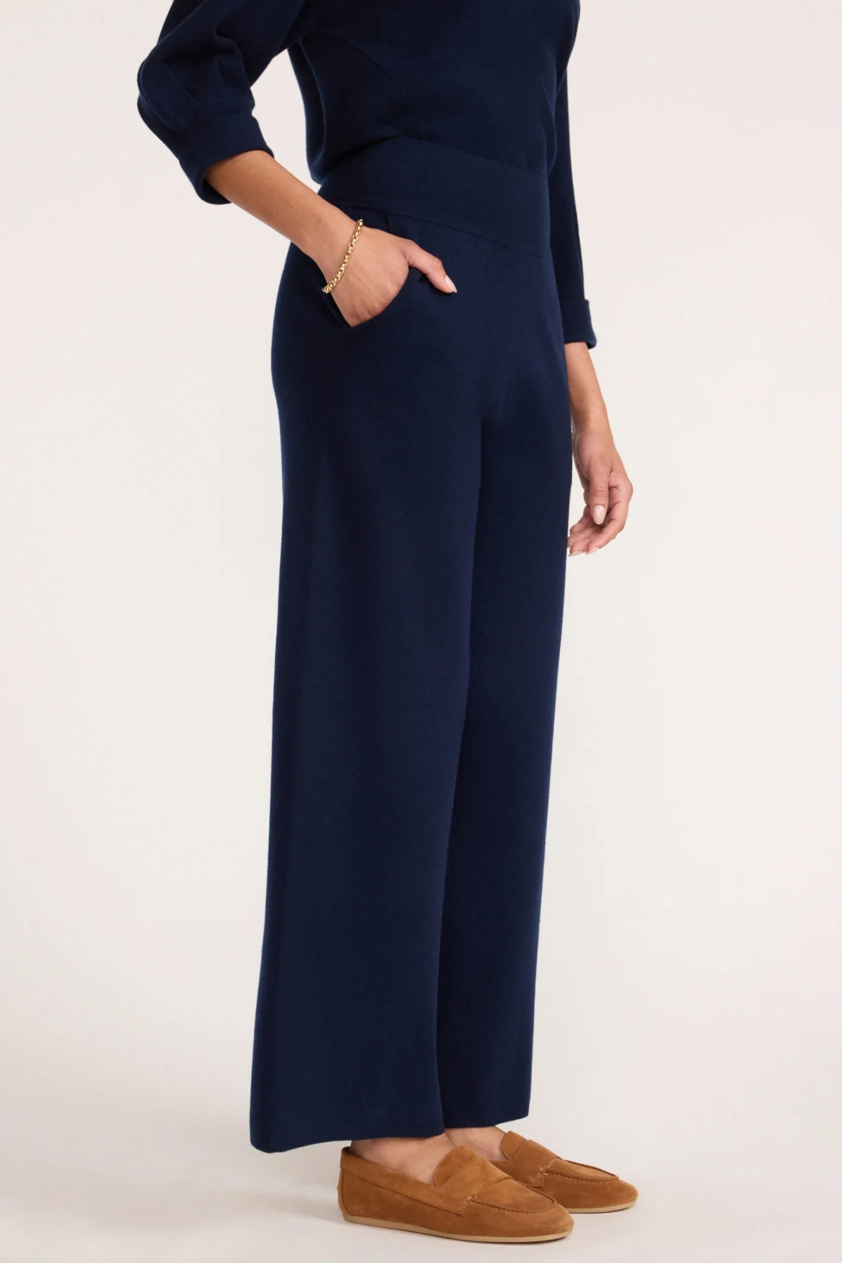 Brochu Walker Cary Knit Pant - Navy