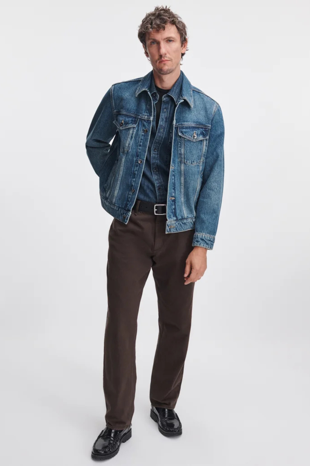 Rag & Bone Men's rb3 Denim Trucker Jacket - Tudor