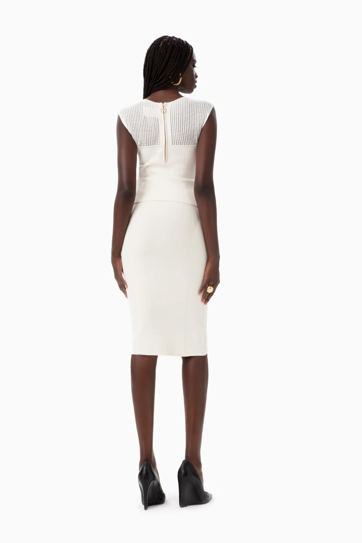 Dodiee MIRA Sweetheart Top - Cream