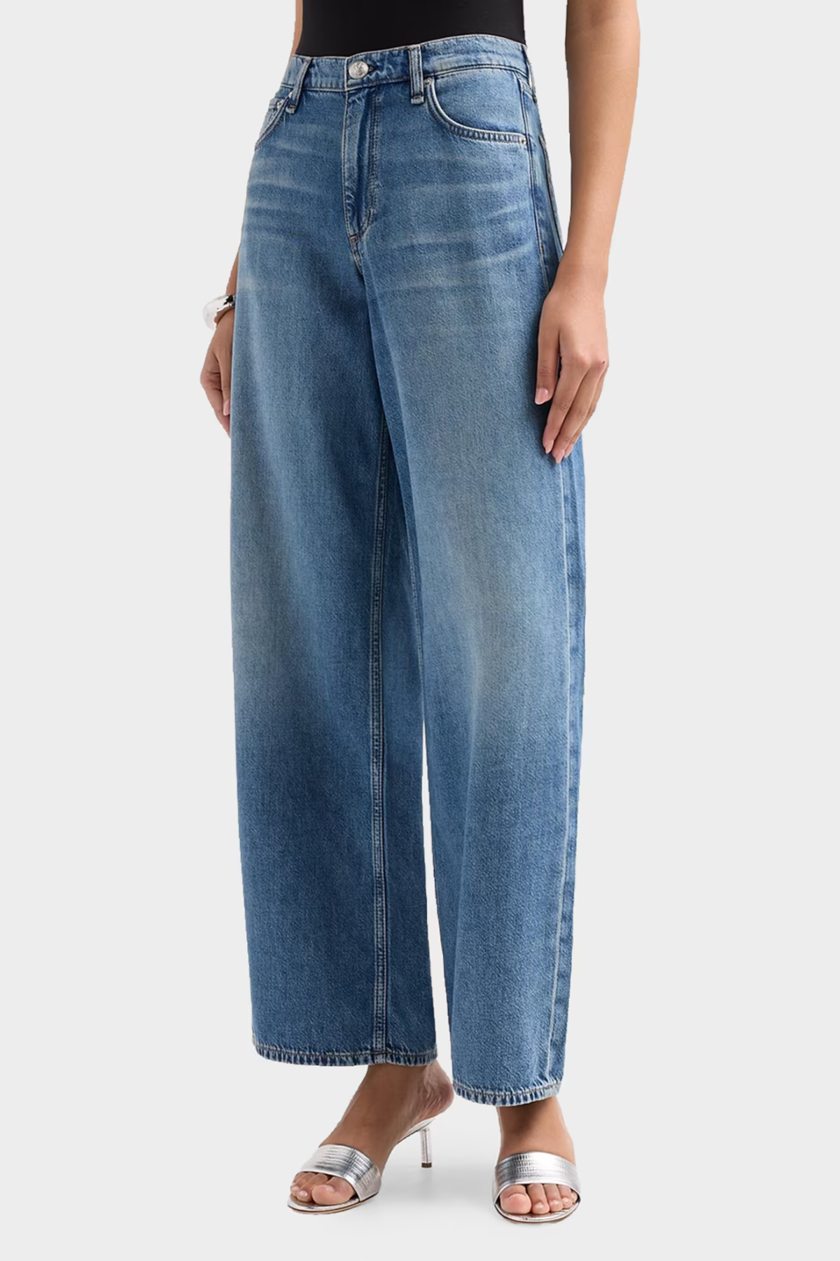 Rag & Bone Flexi Andi Wide Leg Jeans - Toni