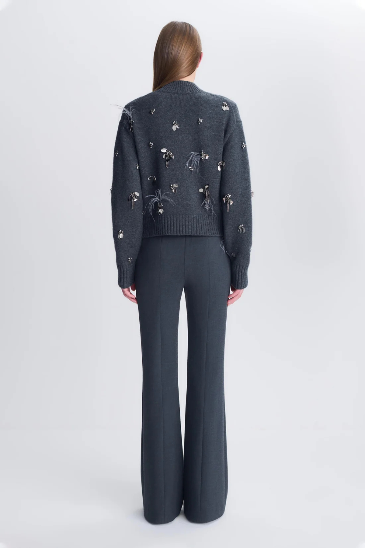 Simkhai Gabriette Sweater - Charcoal