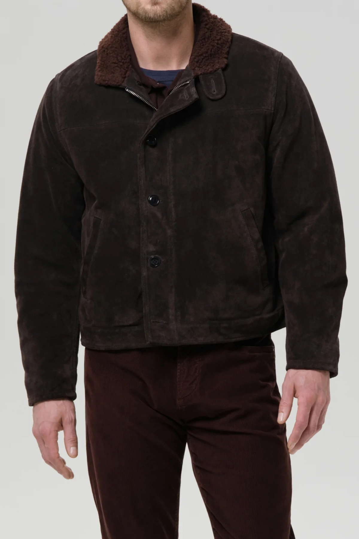 Citizens of Humanity Men's Deck Jacket - Brown