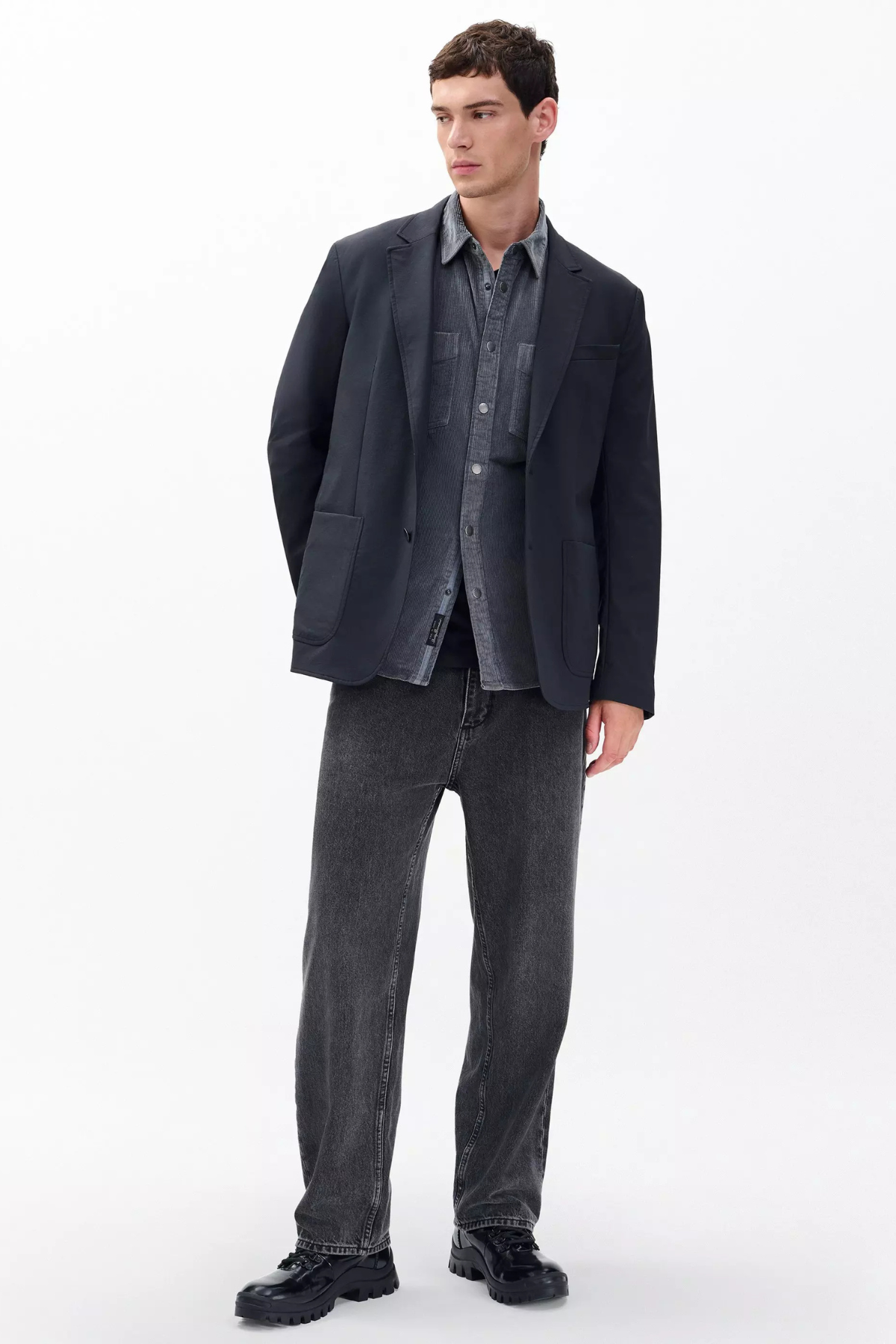 Rag & Bone Men's Corduroy CPO Shirt