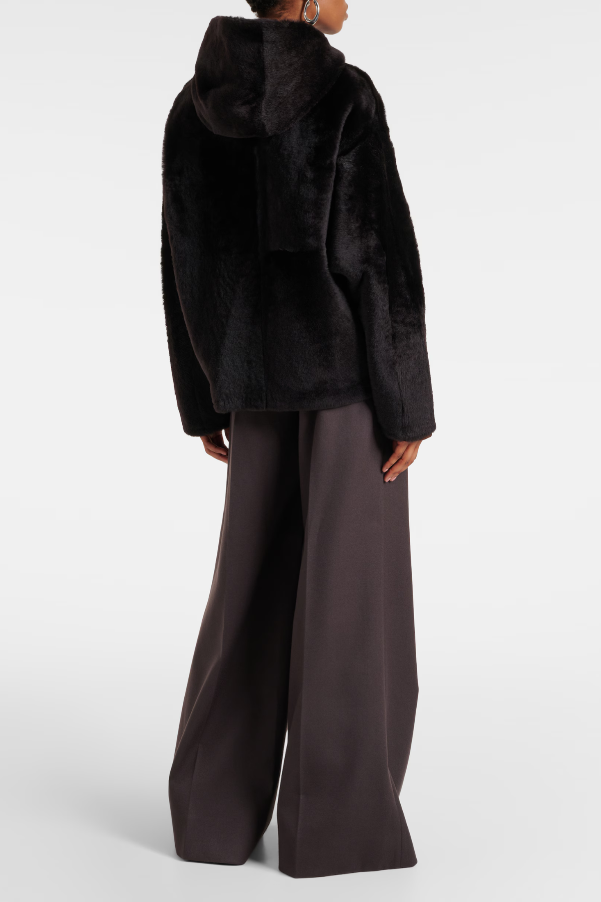 Chaqueta con capucha Yves Salomon