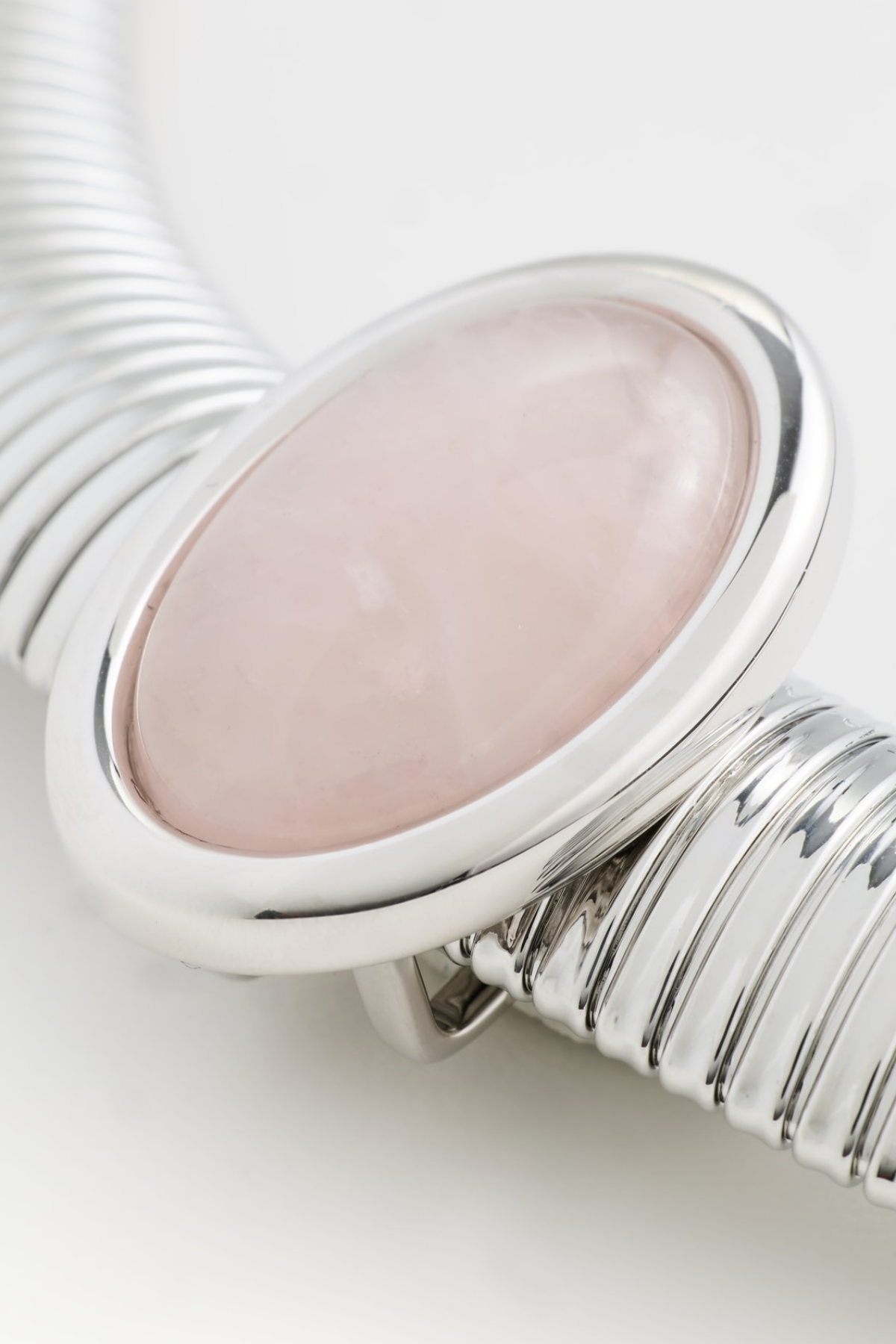 Julietta Opyum Necklace - Silver/ Pink