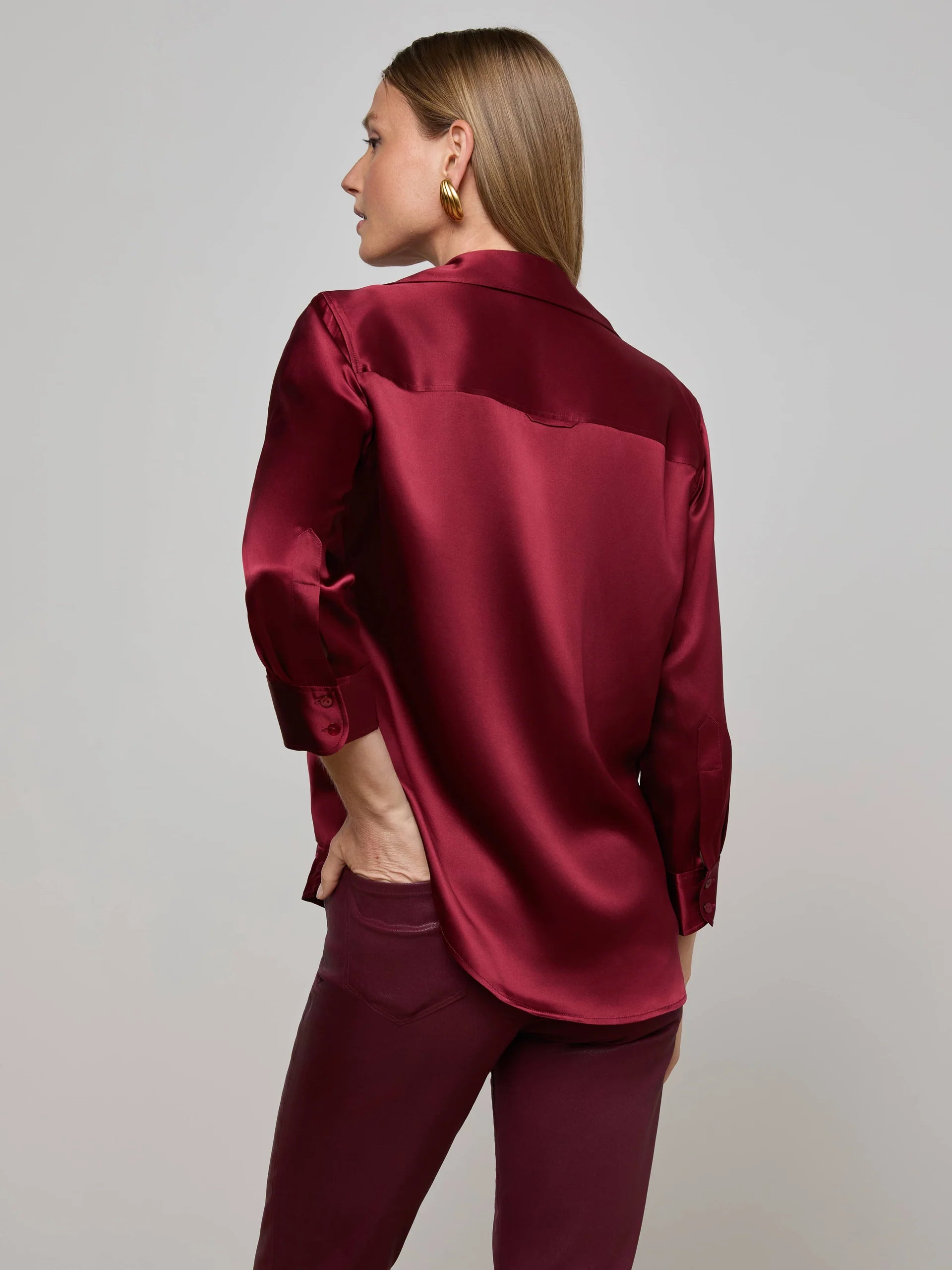 L’AGENCE Dani 3/4 Sleeve Blouse