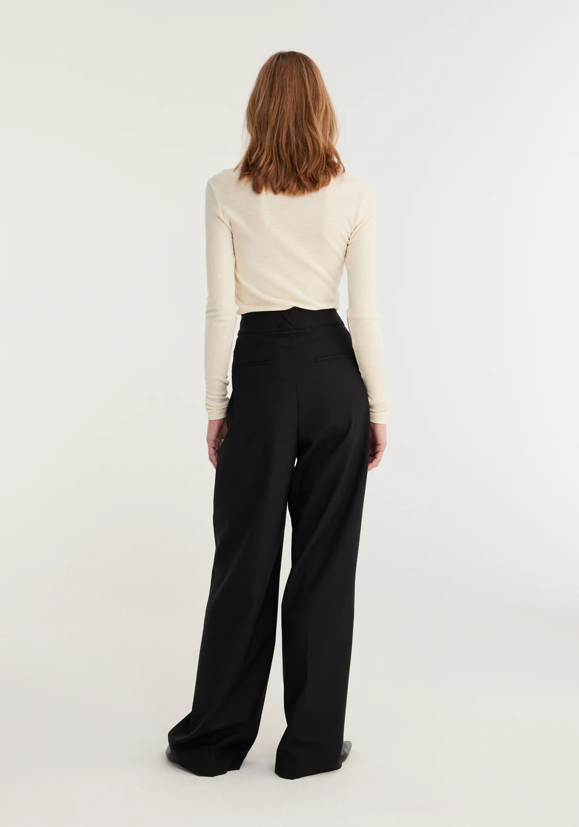 Róhe Wide Leg Tailored Trousers