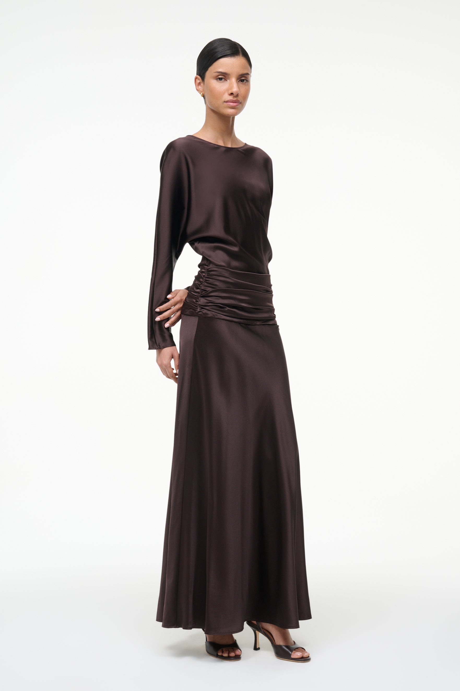 Staud Freda Silk Dress