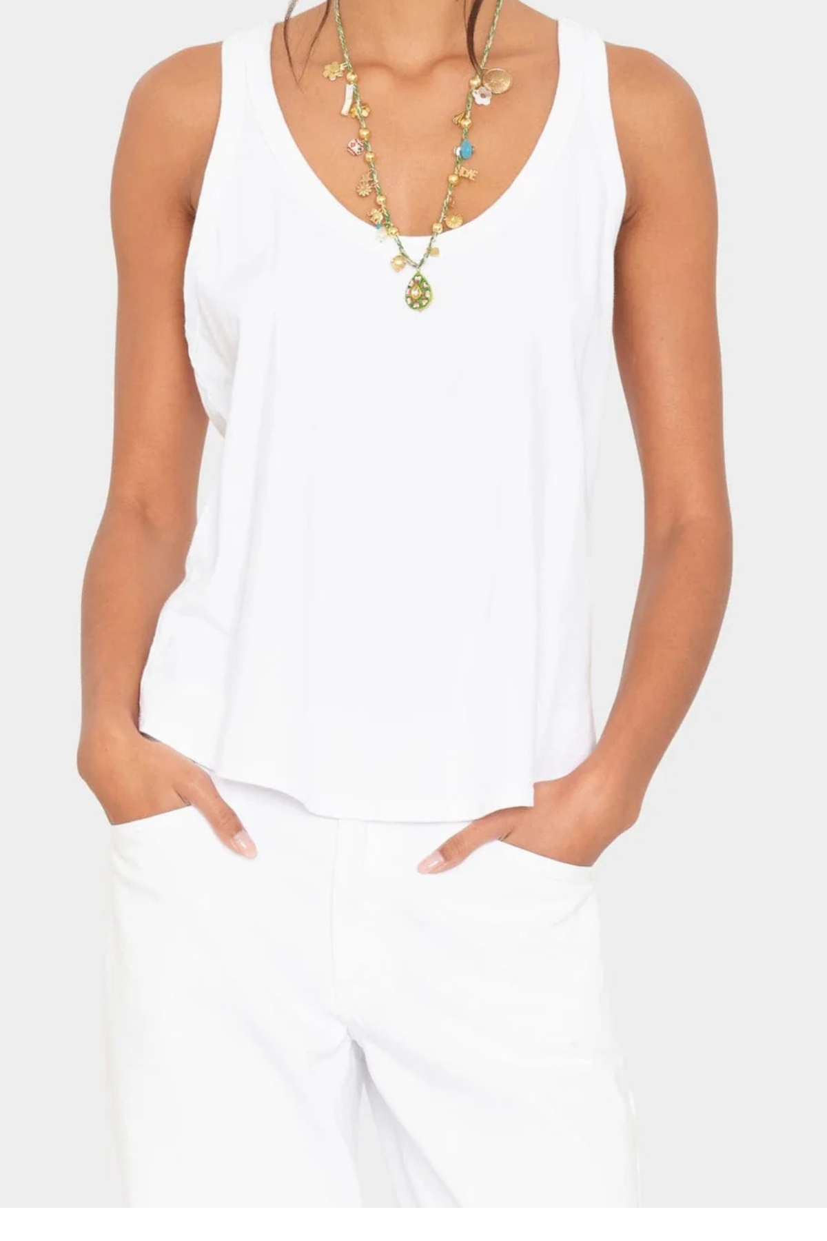 Xirena Jett Tank - White
