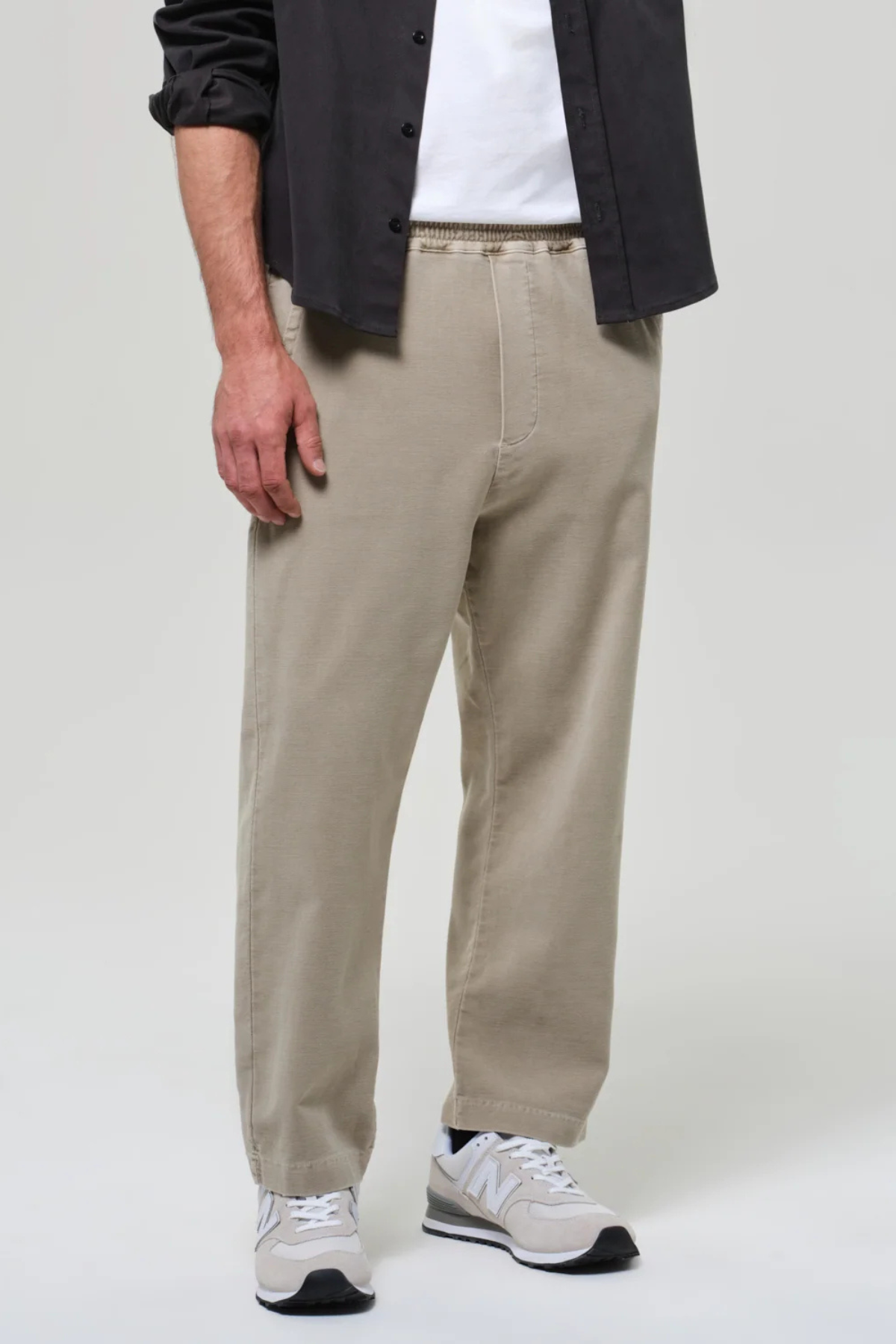 Citizens of Humanity Men's Pull On Pant In French Terry - Vintage Stone