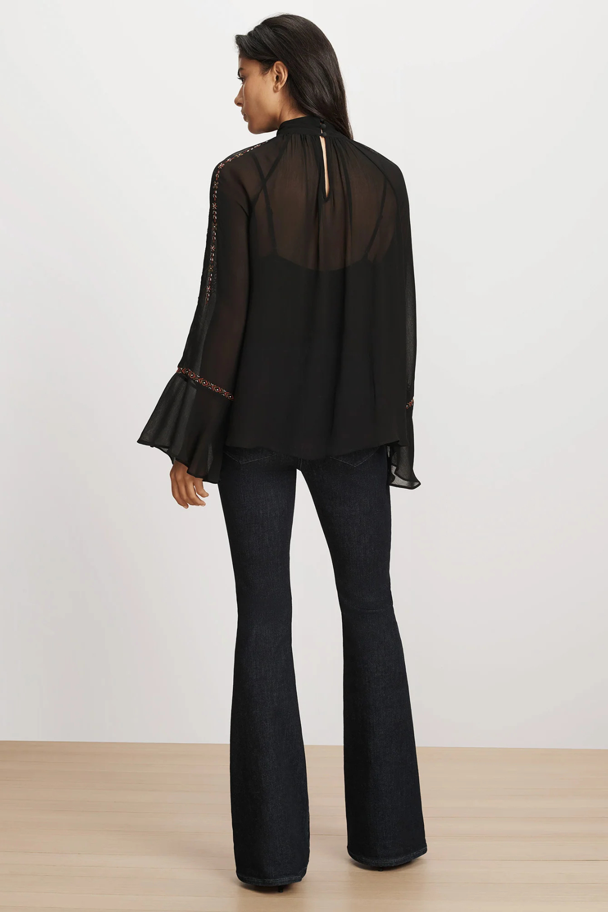 Veronica Beard Tairis Blouse - Black