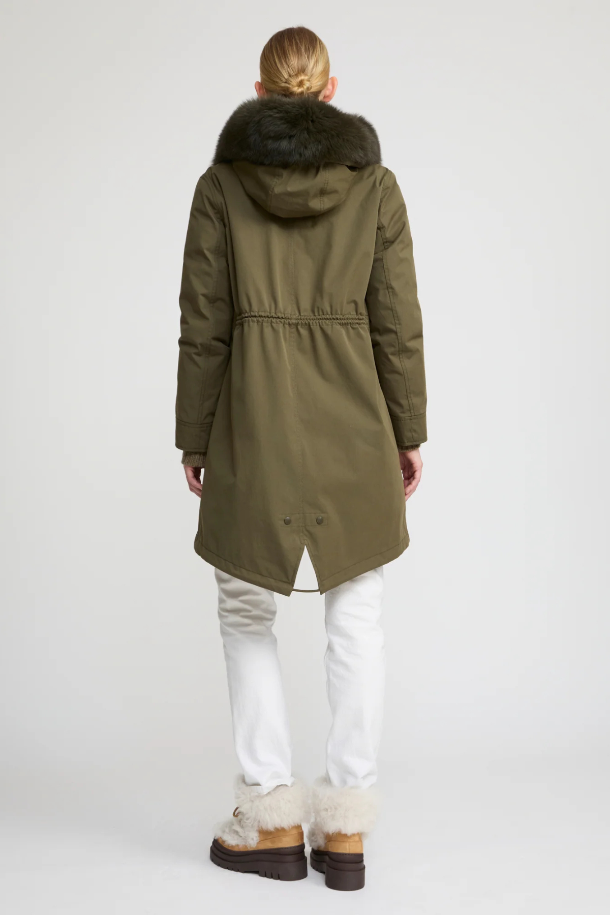 Yves Salomon Long Iconic Parka