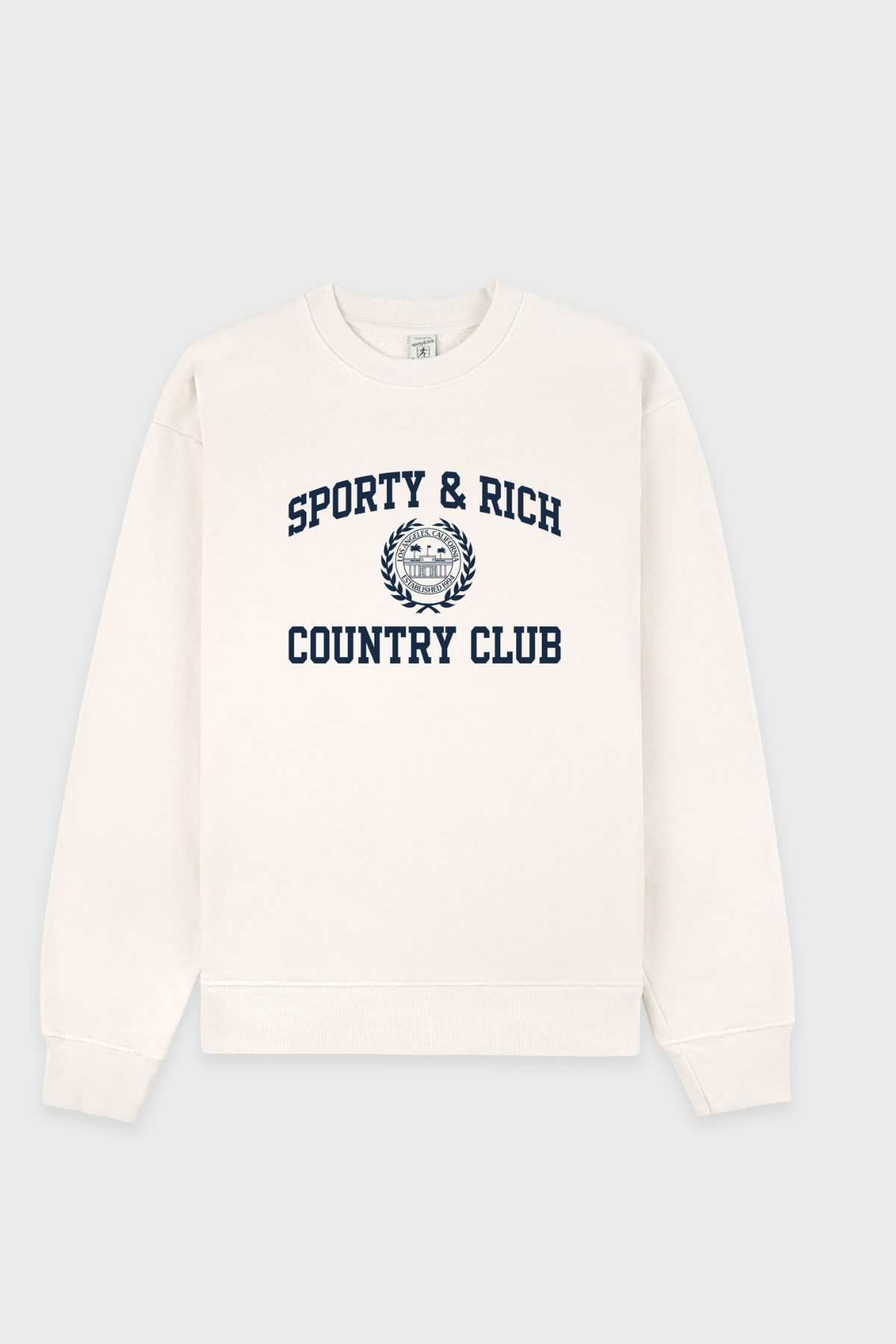Sporty & Rich Varsity Crest Crewneck