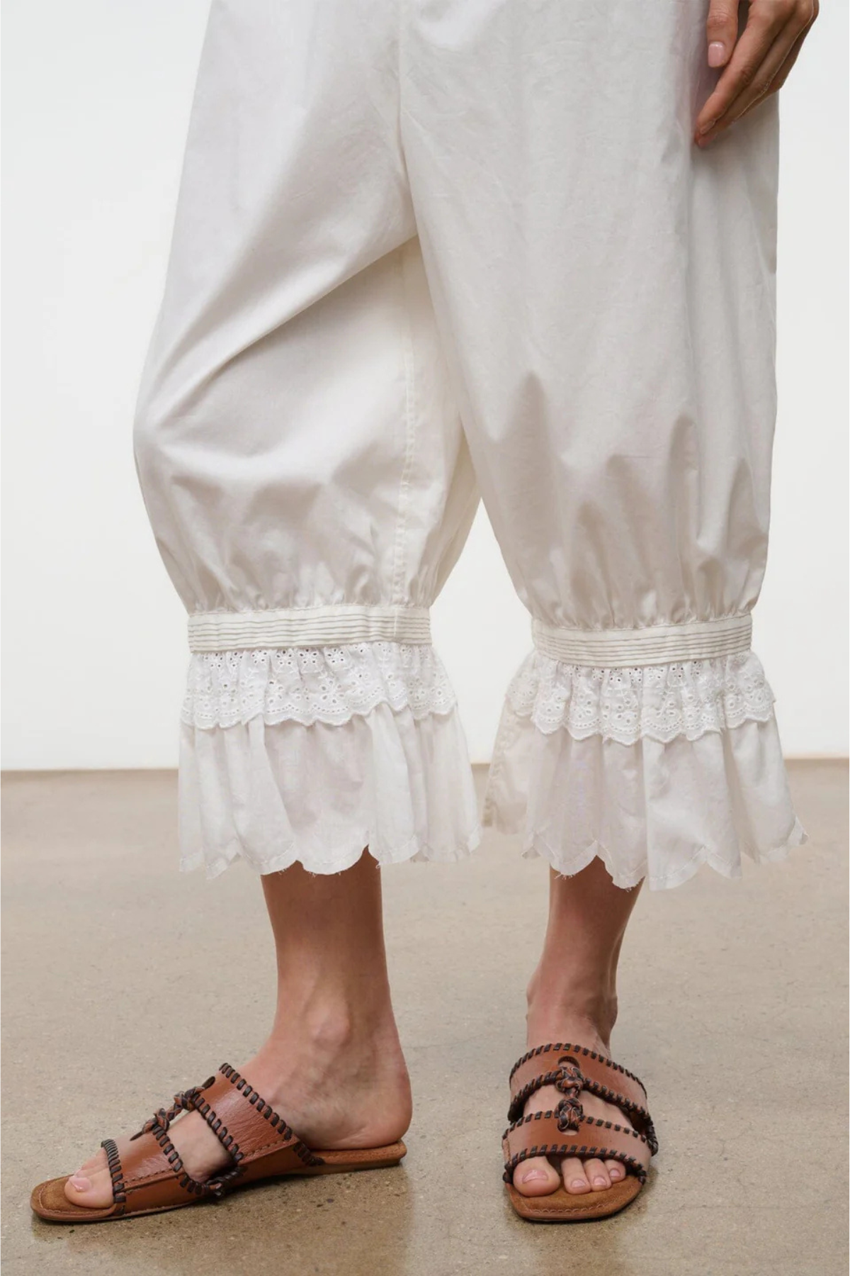 Staud Renzo Pant - Ivory