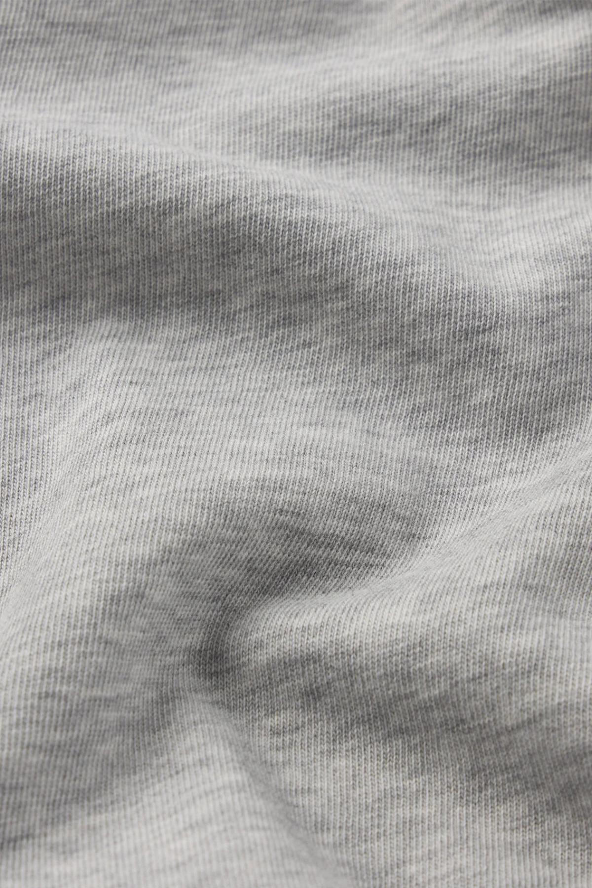 Frame The Heather Boxy Tee - Heather Grey