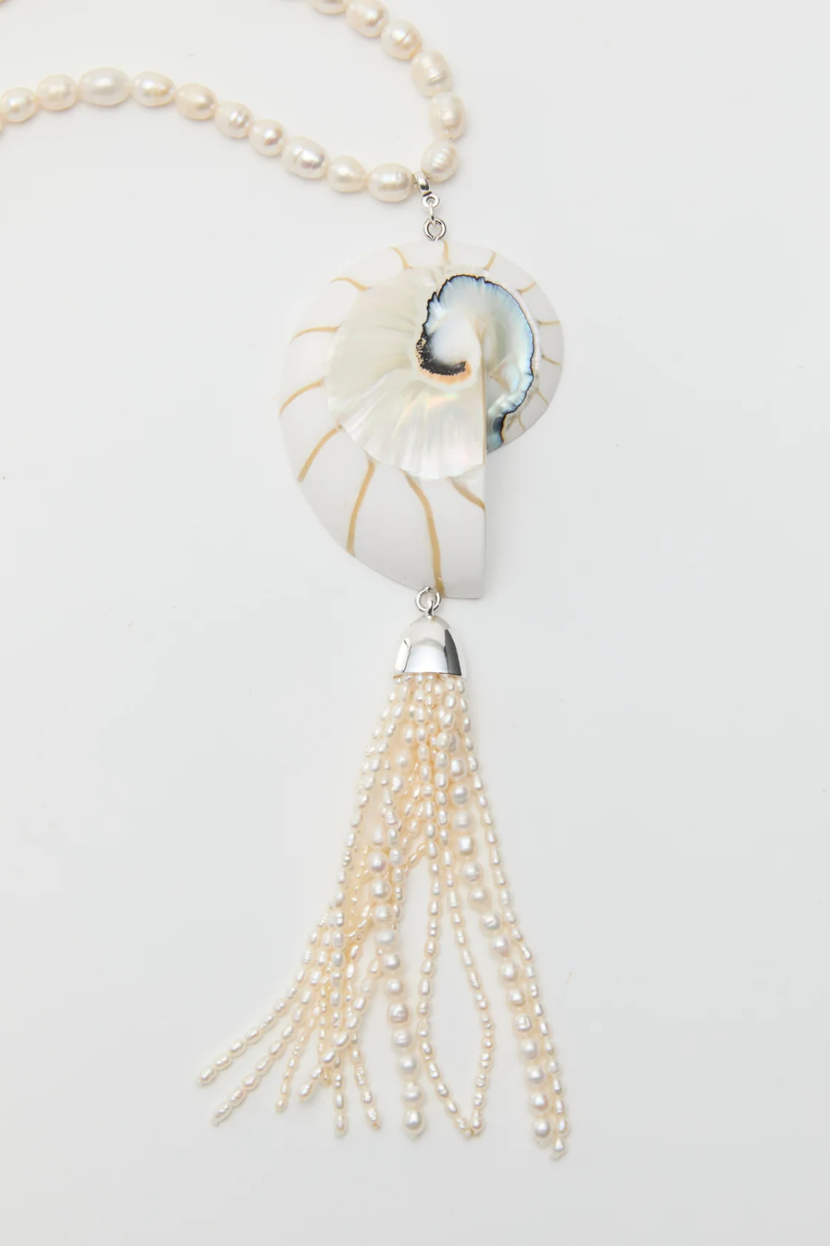 Julietta Eros Necklace - Pearl