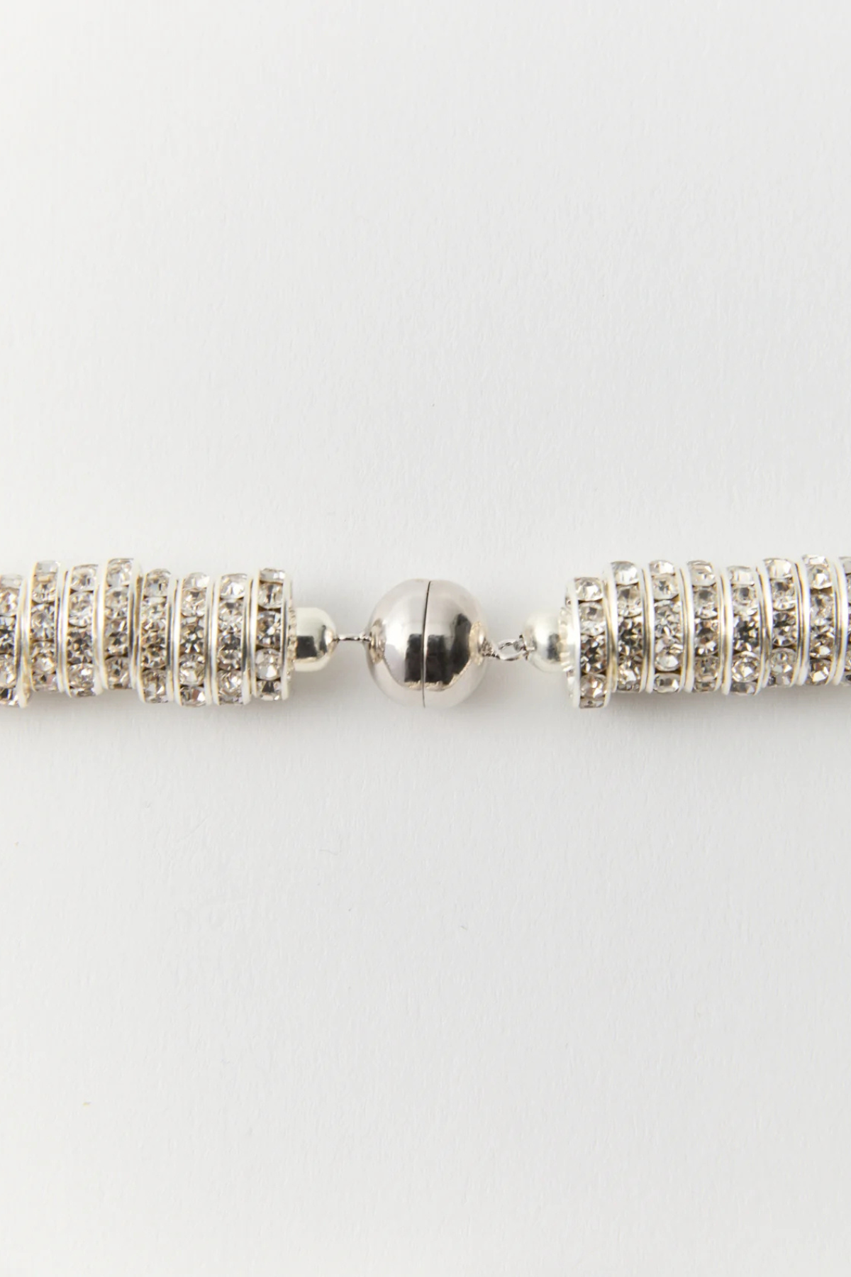 Julietta Pearl Drop Necklace - Silver