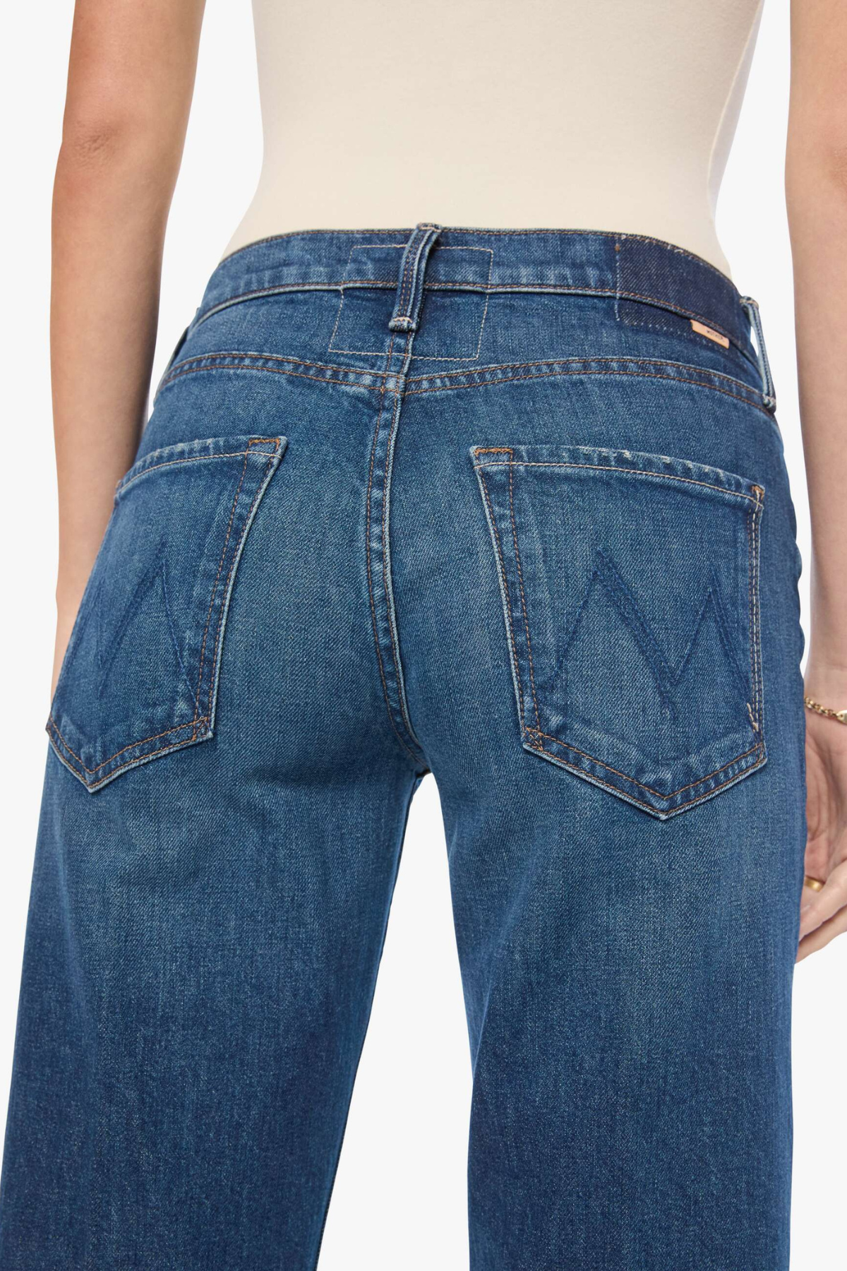 MOTHER The Bookie Sneak Jeans - Buckaroo
