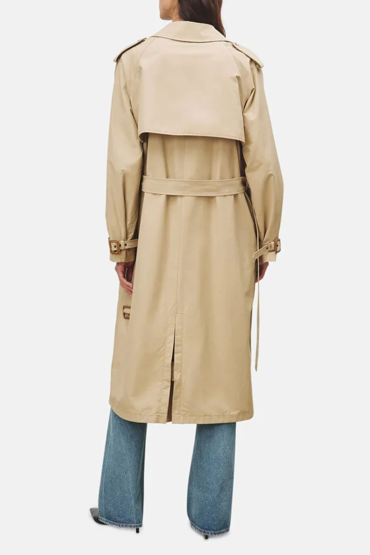 Nili Lotan Tanner Trench Coat - Khaki