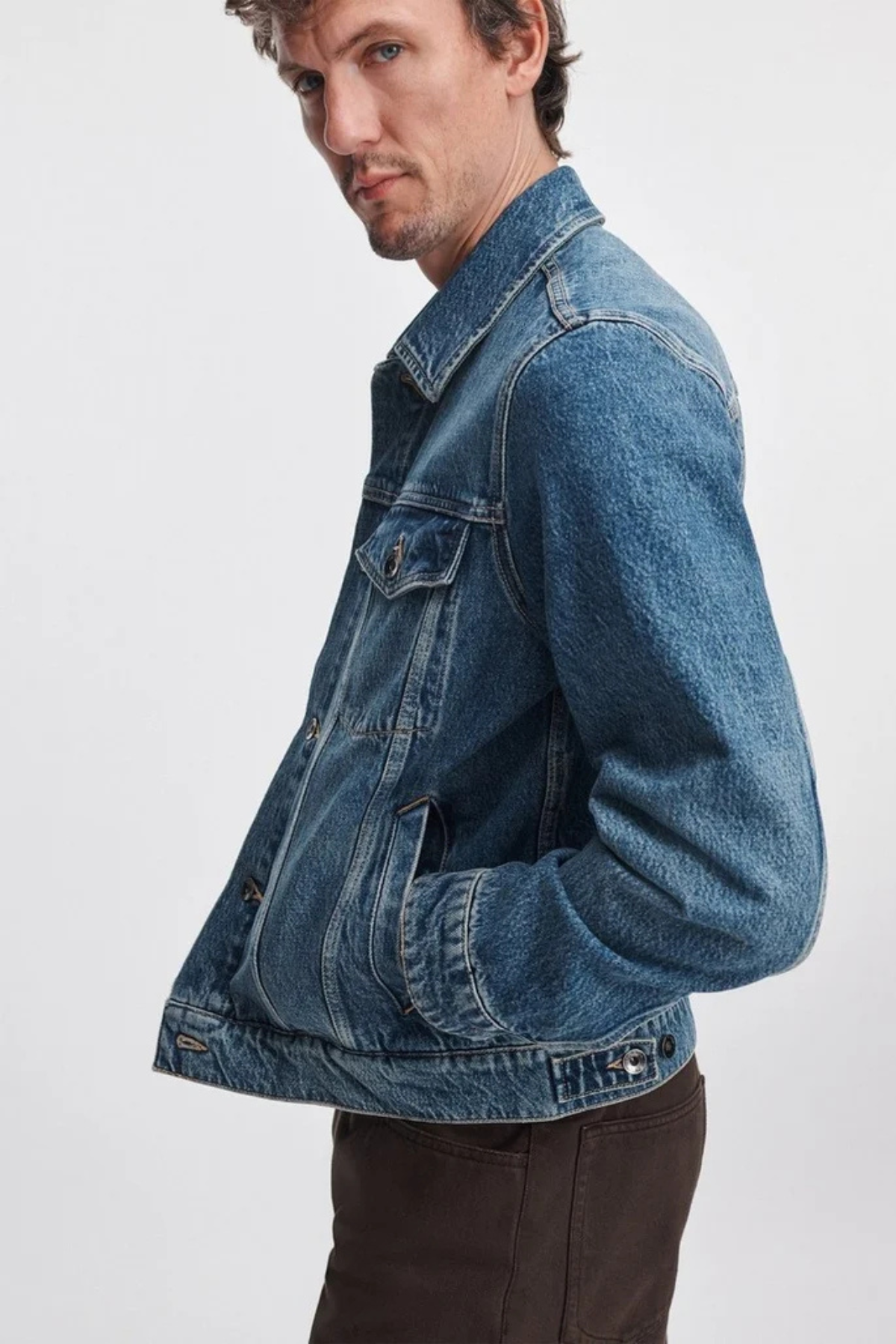 Rag & Bone Men's rb3 Denim Trucker Jacket - Tudor