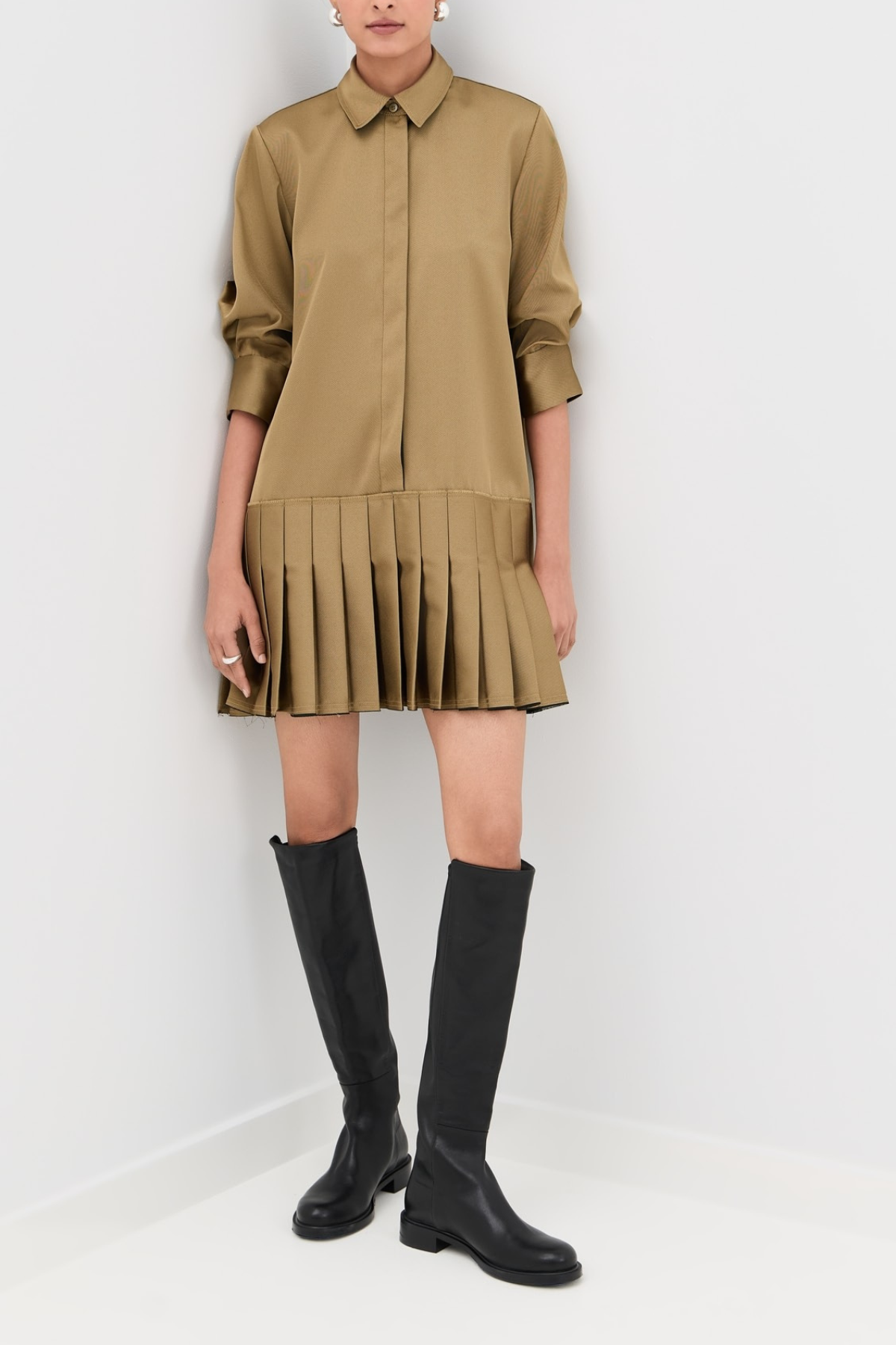 Simkhai Regina Mini Shirt Dress