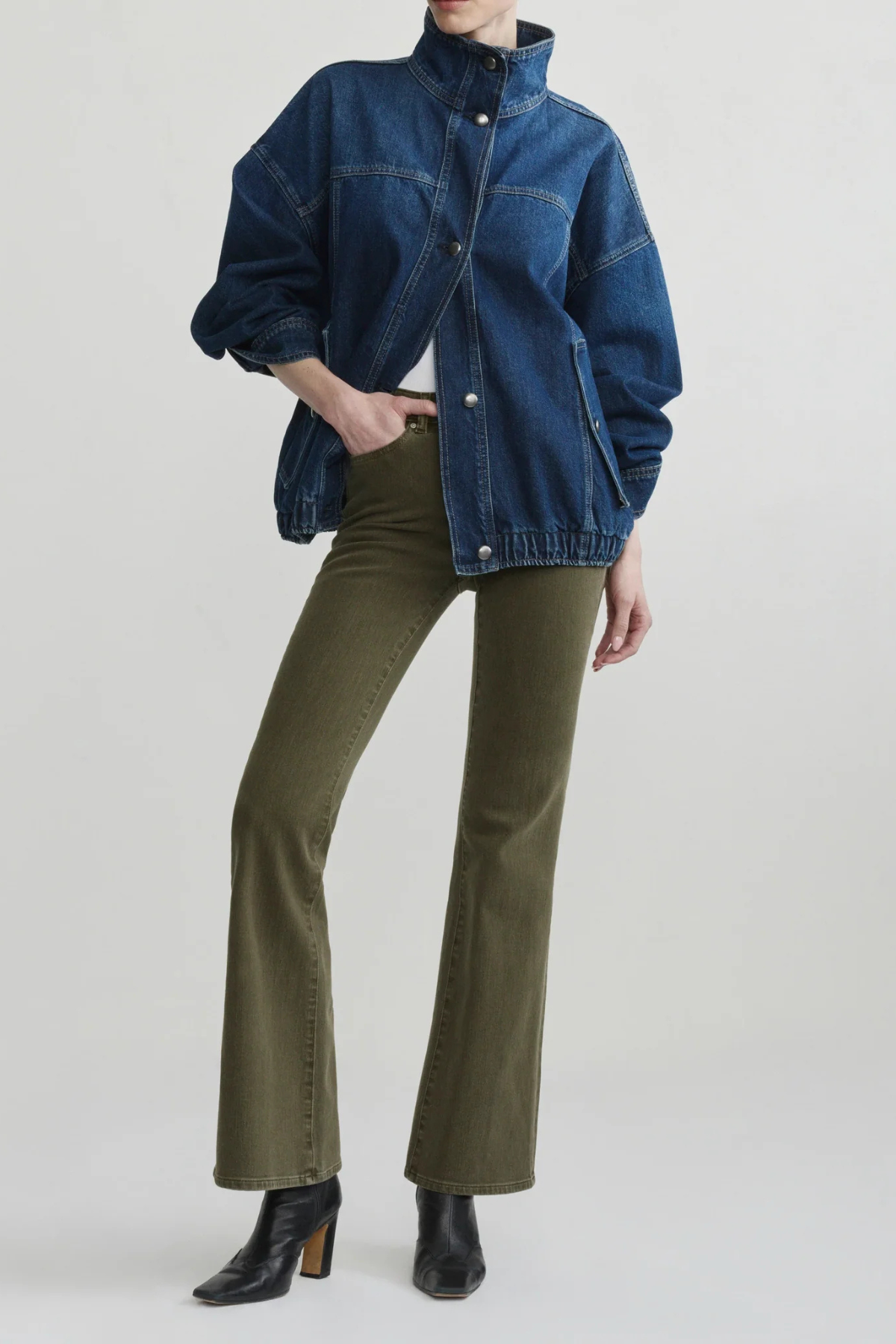 DL1961 Nara Oversized Denim Jacket - December