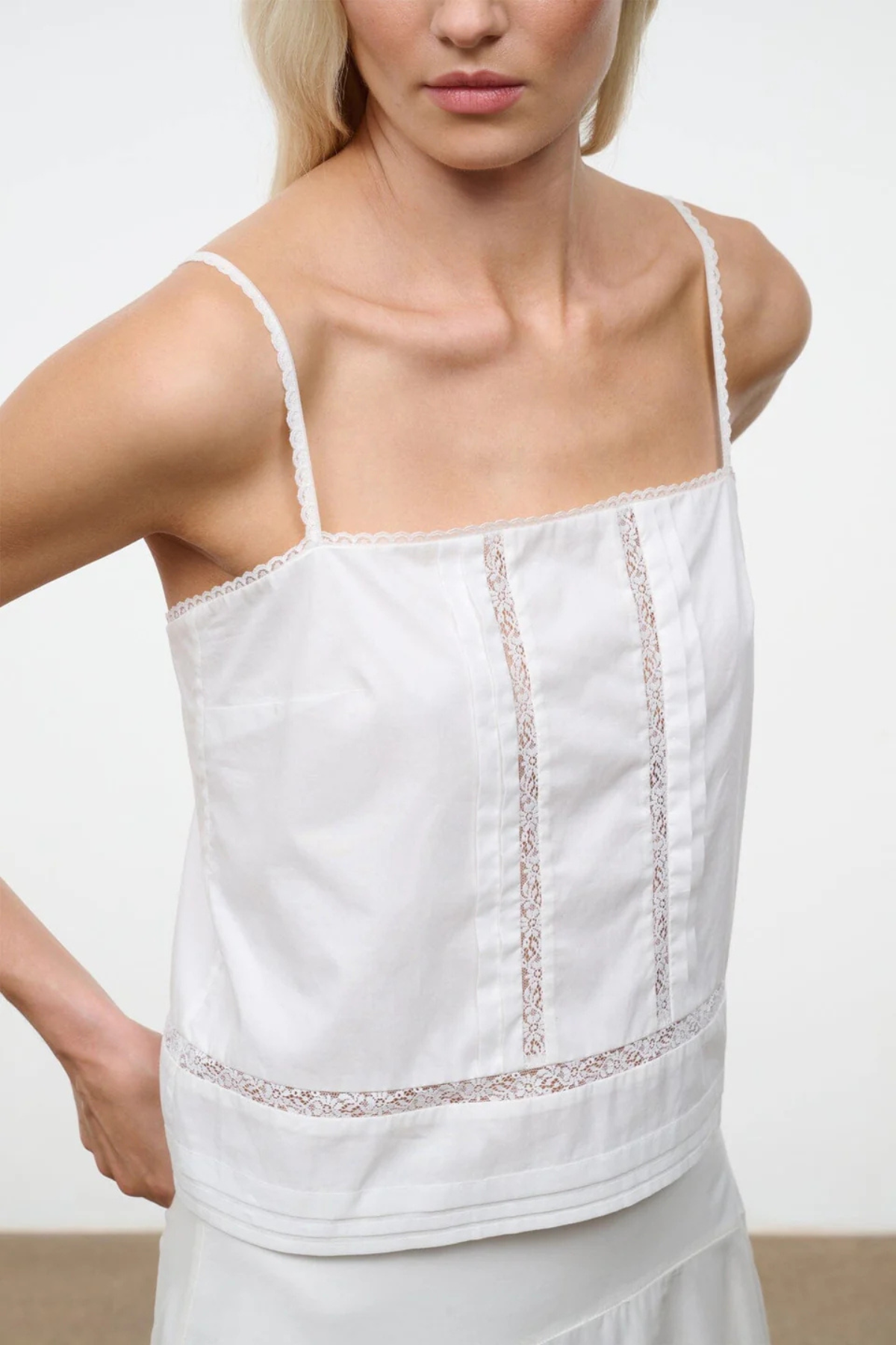 Staud Corinna Top - Ivory