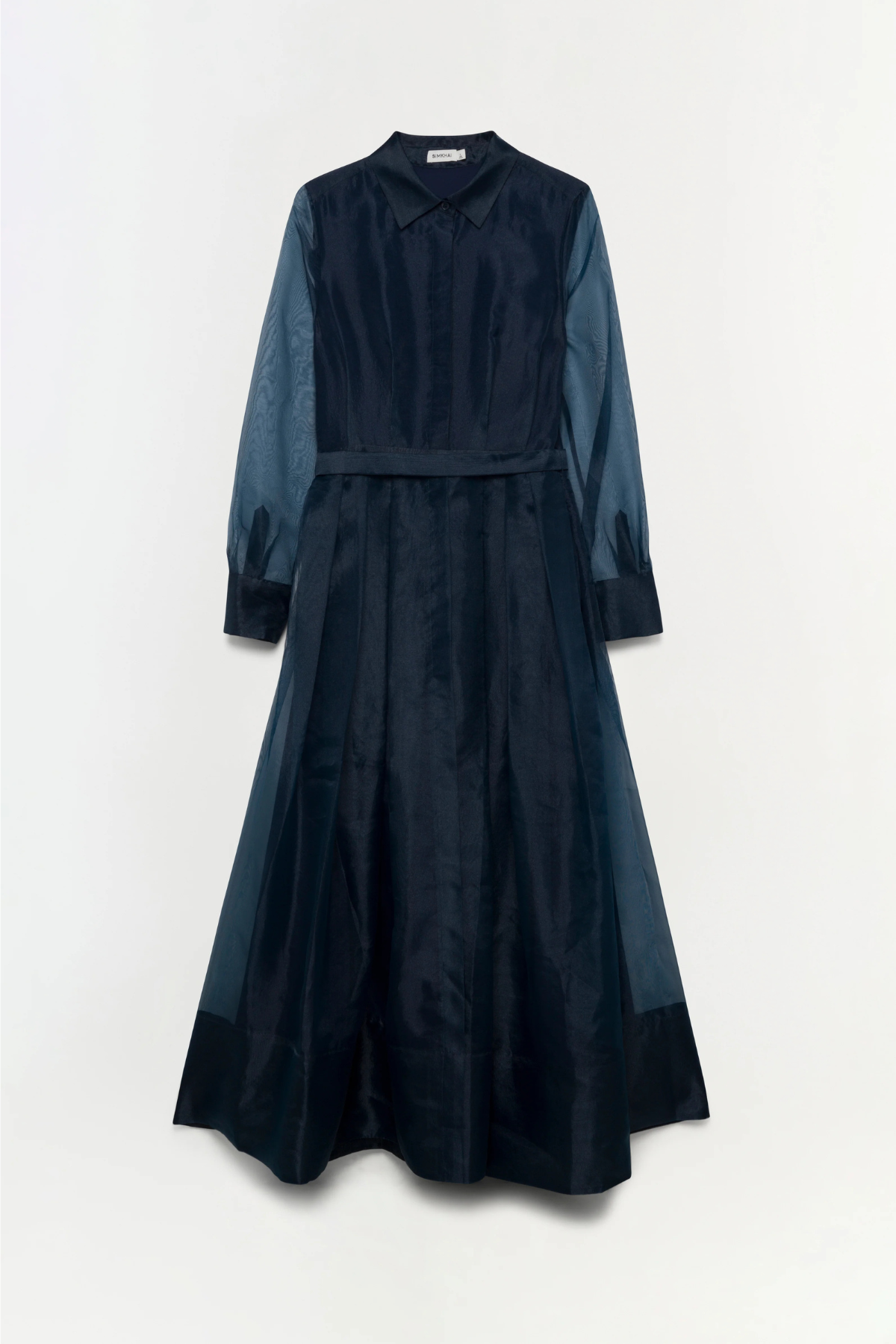 Simkhai Montgomery Midi Dress - Dusty Blue