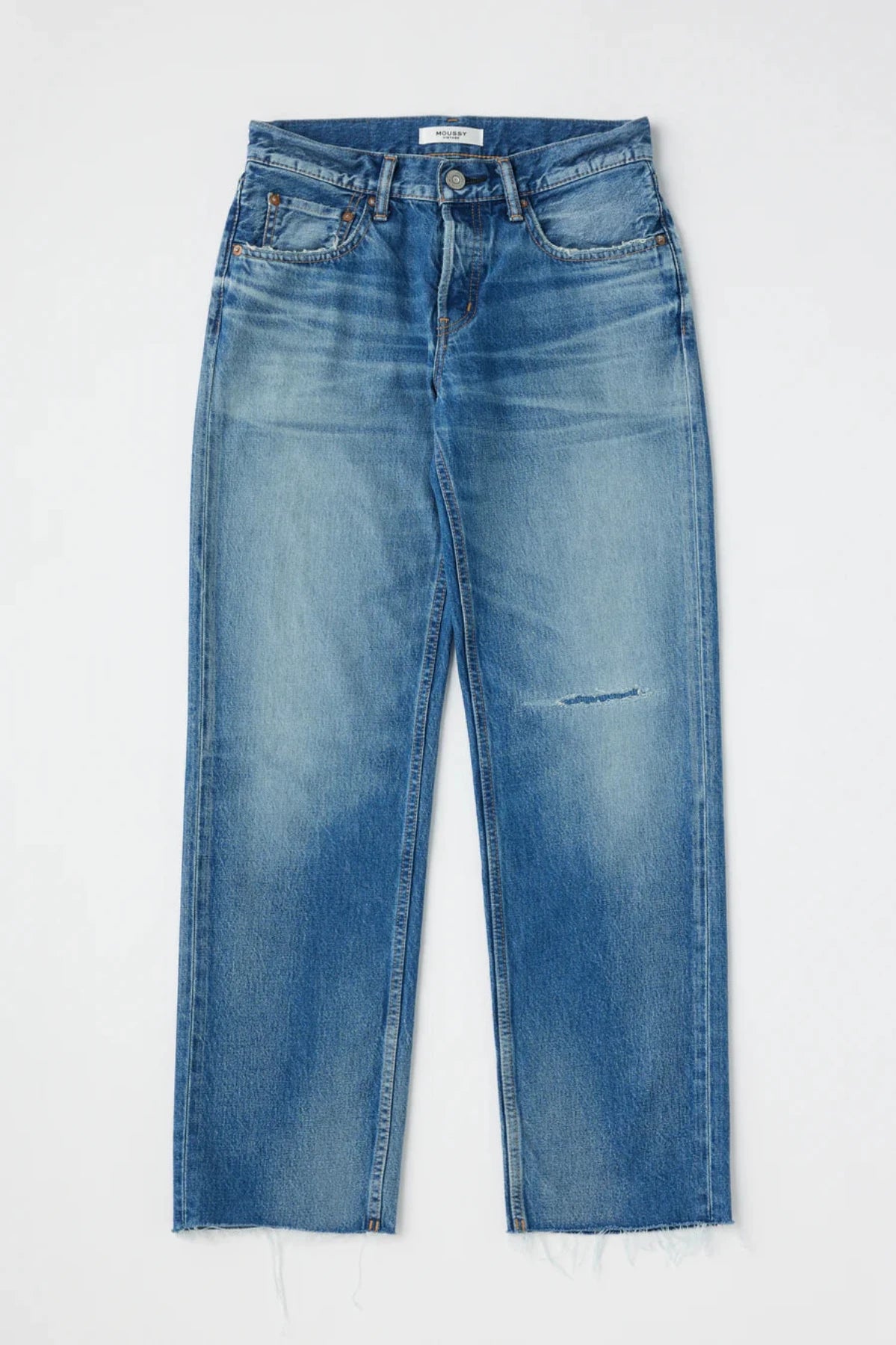 Moussy Vintage Whitmar Straight Low Jeans