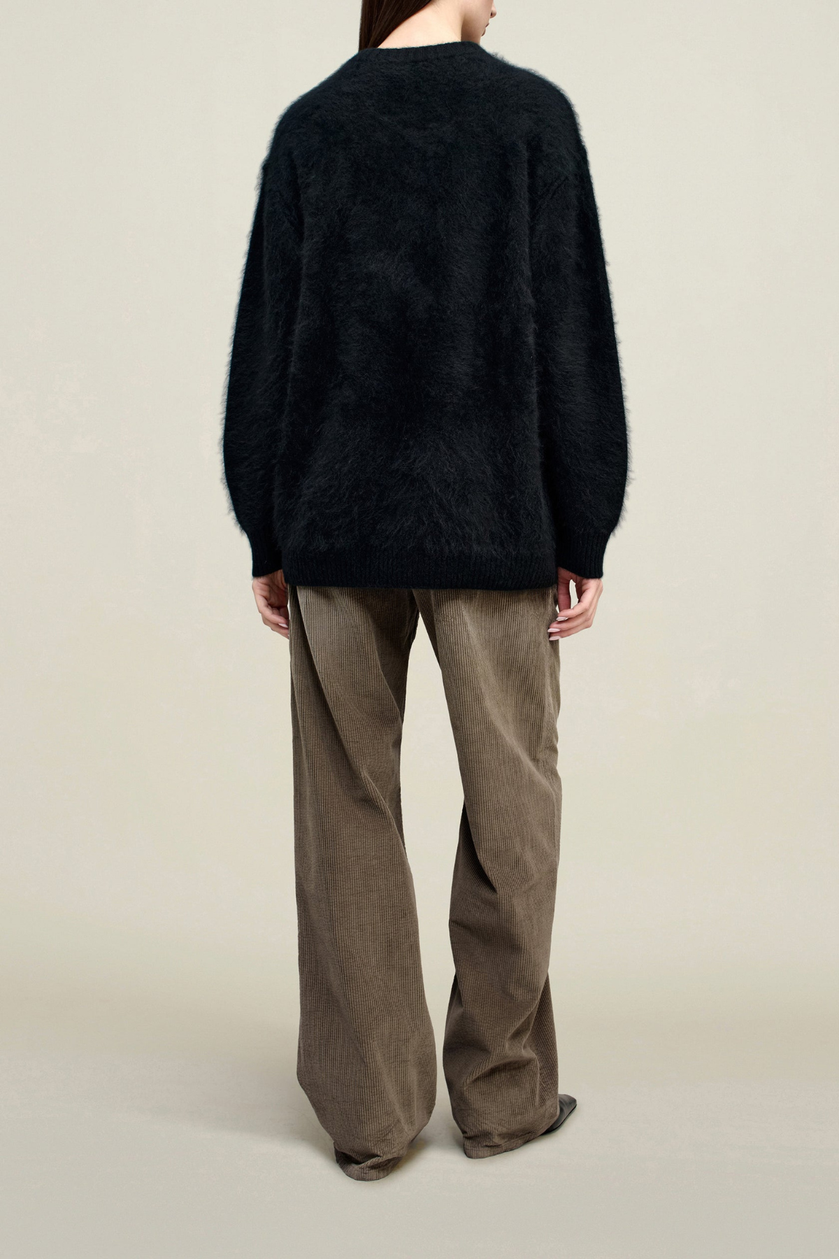 Kallmeyer Lena V-Neck in Brushed Cashmere Sweater