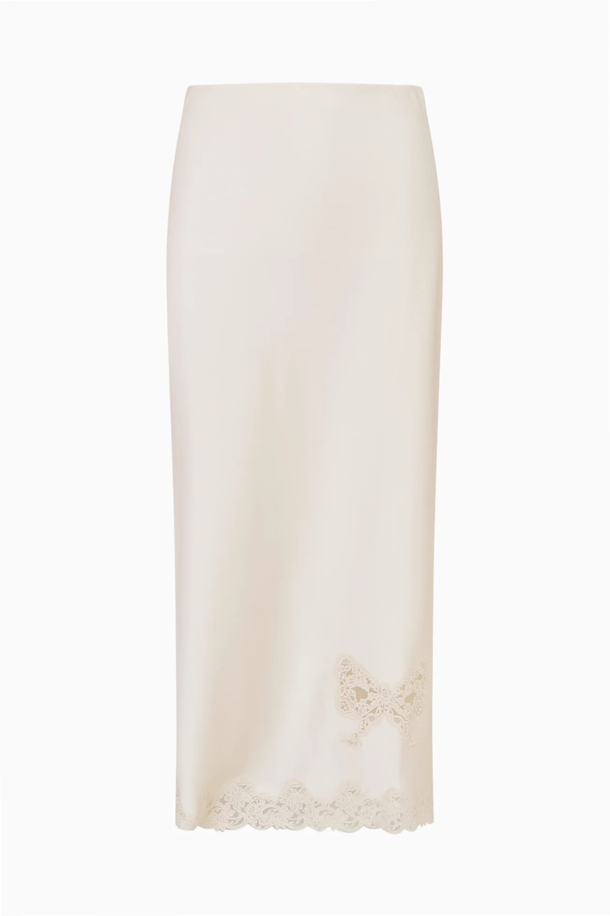 LoveShackFancy Avelaine Skirt - Alabaster Glow