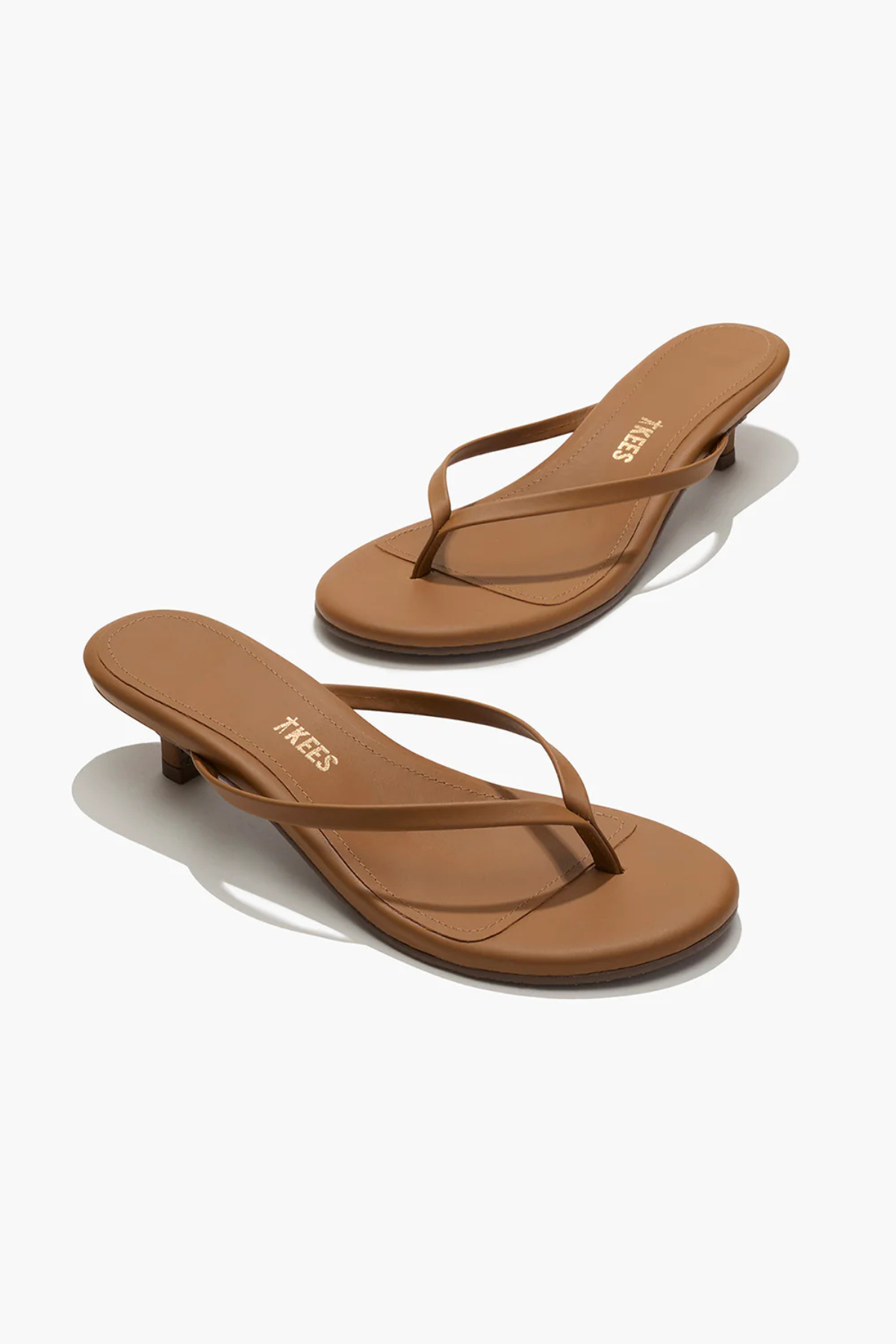 Tkees Round Toe Julia Leather - Camel