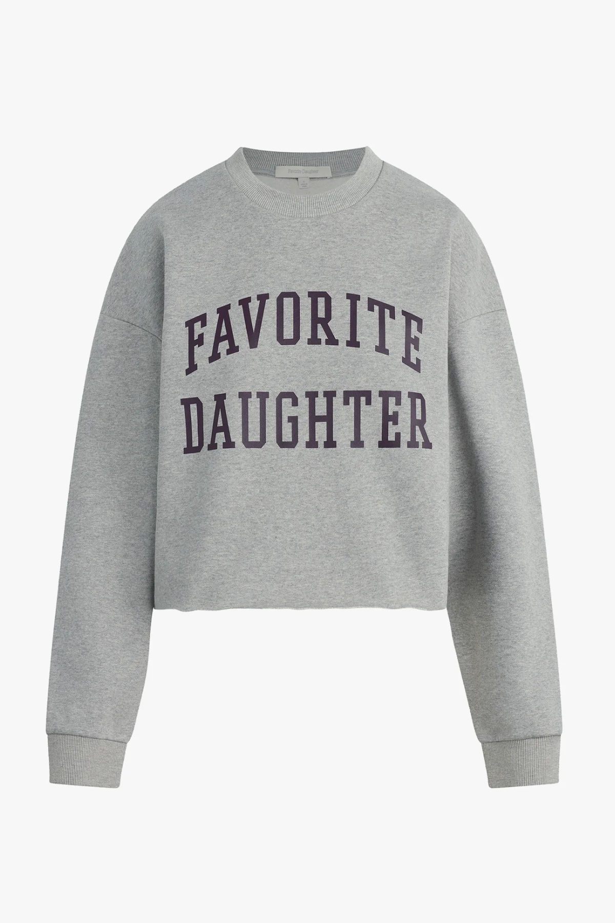 Favorite Daughter Cropped Collegiate Sweatshirt