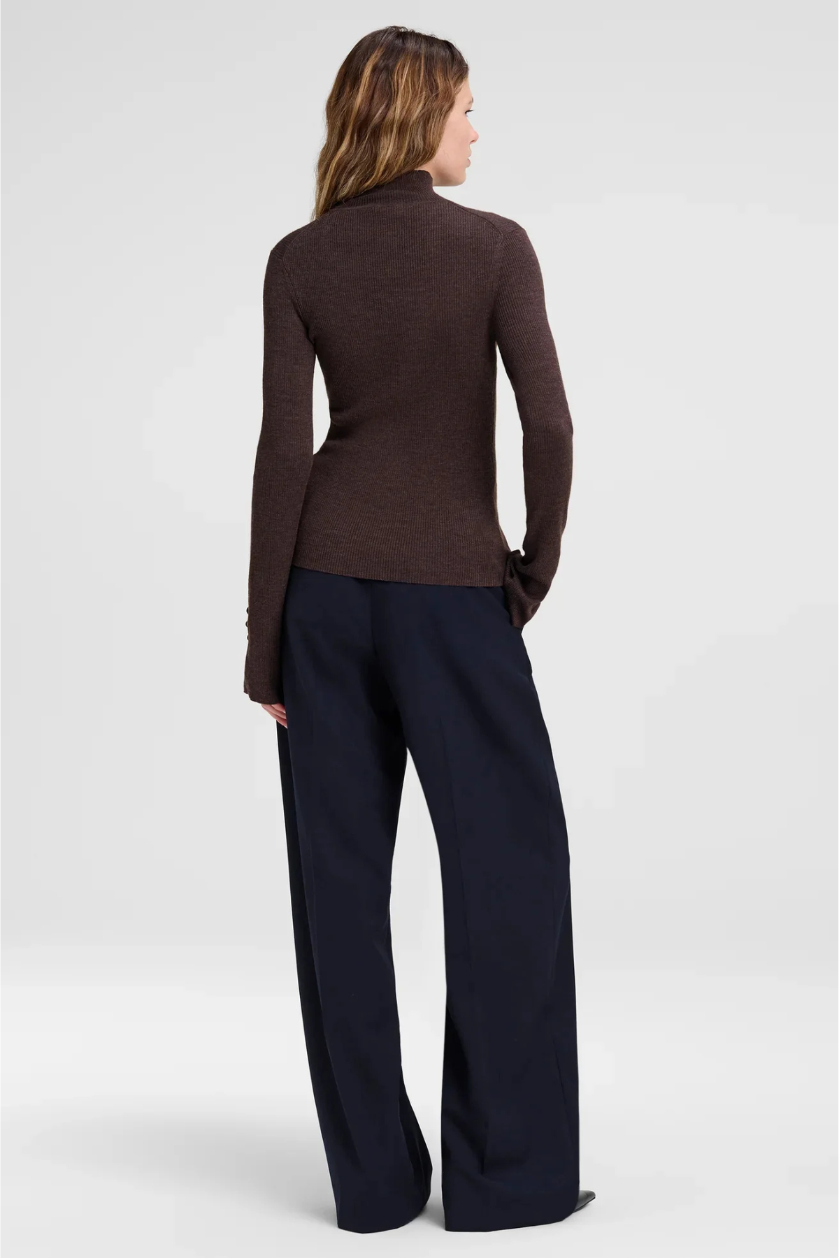 A.L.C. Jett Top - Coffee