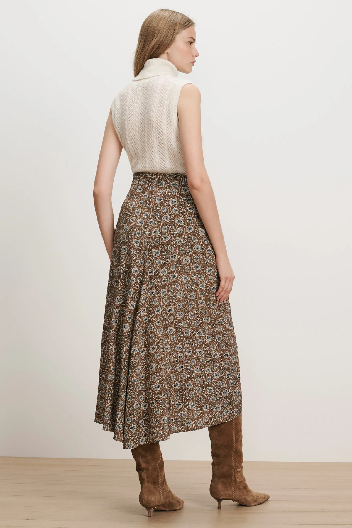 Veronica Beard Limani Skirt - Acorn Multi