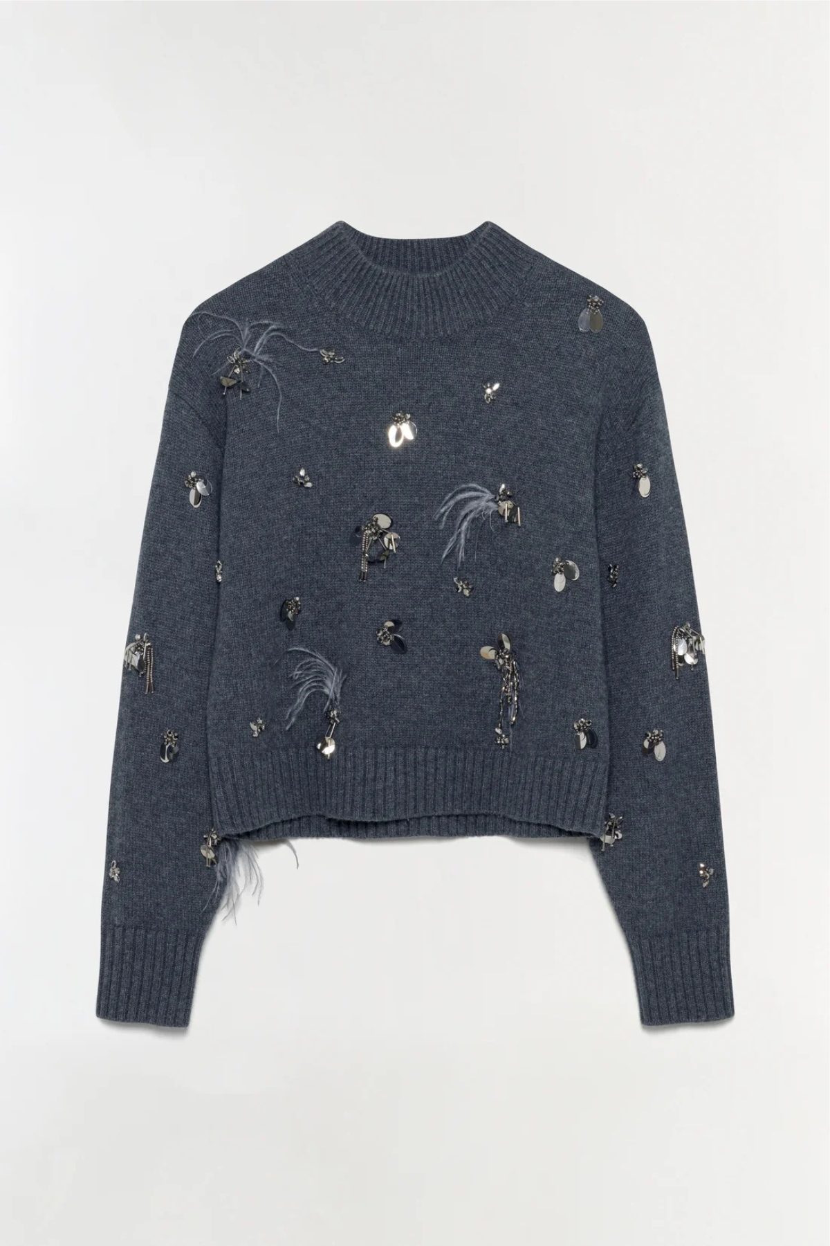 Simkhai Gabriette Sweater - Charcoal