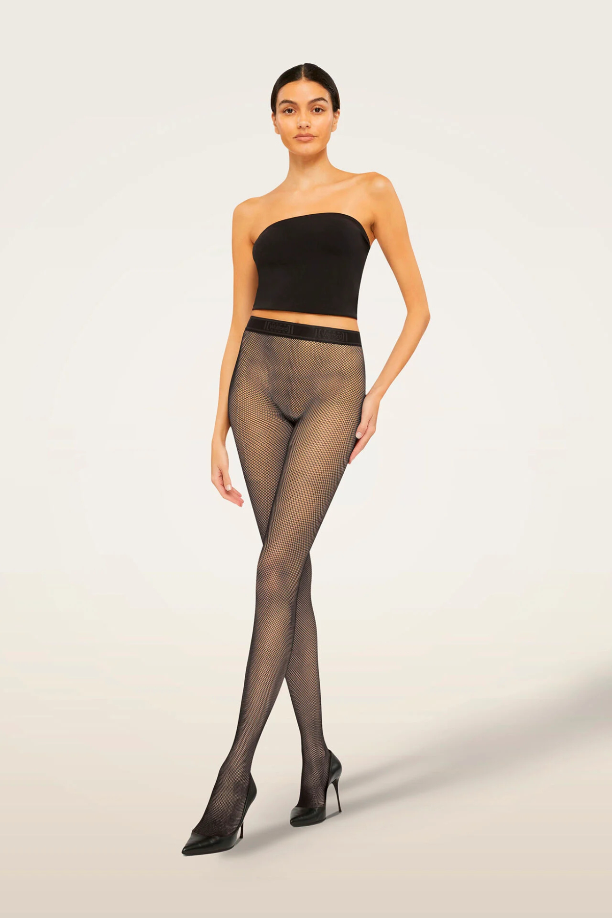 Wolford Twenties Econyl Tights - Soft Cocoa