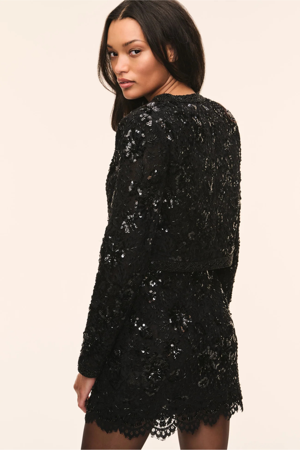 LoveShackFancy Eloweth Jacket - Black