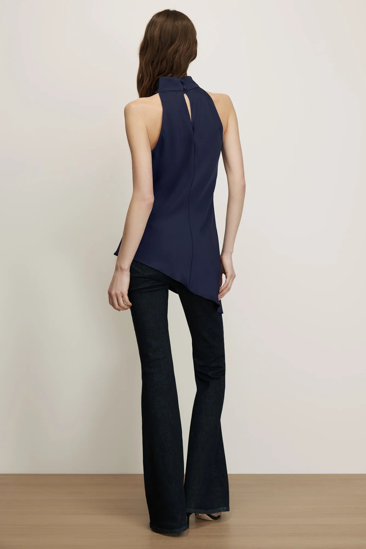 Veronica Beard Radford Tunic Top - Navy