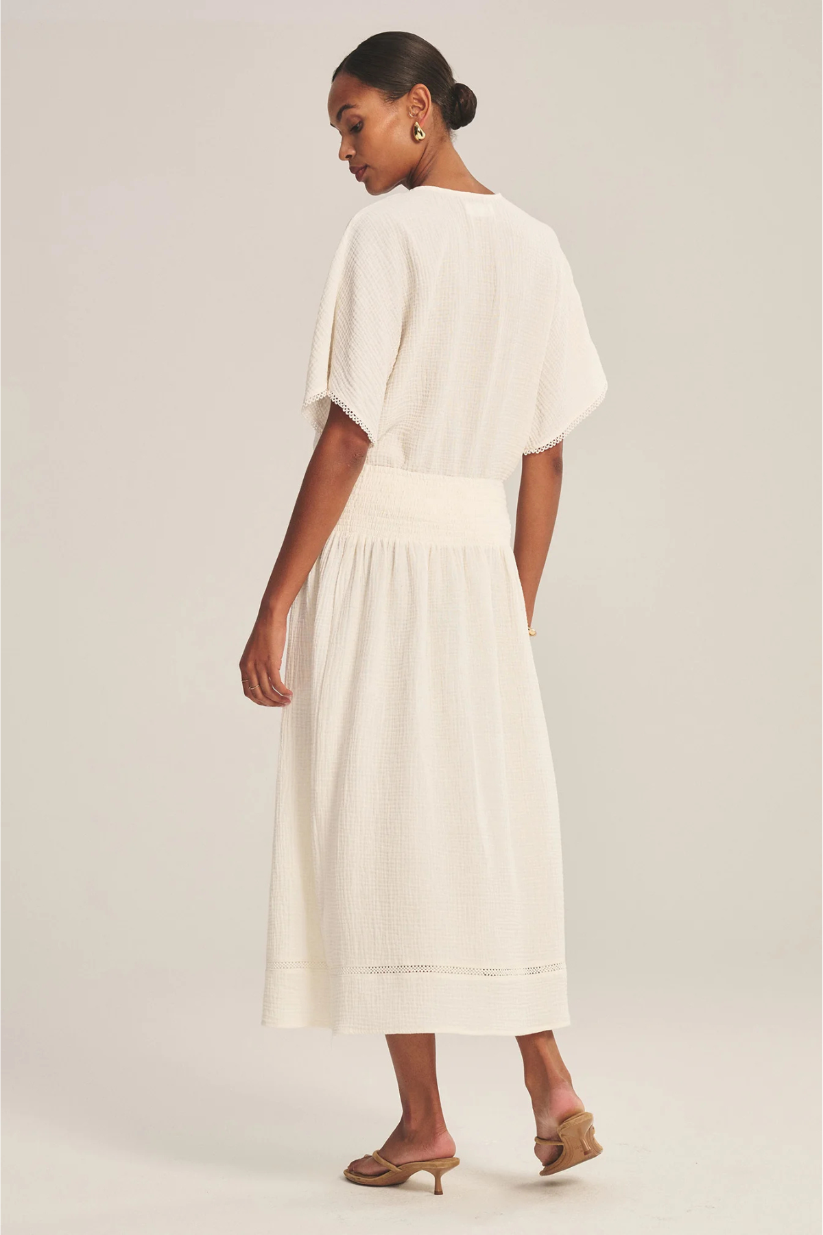 Velvet Verna Cotton Gauze Top