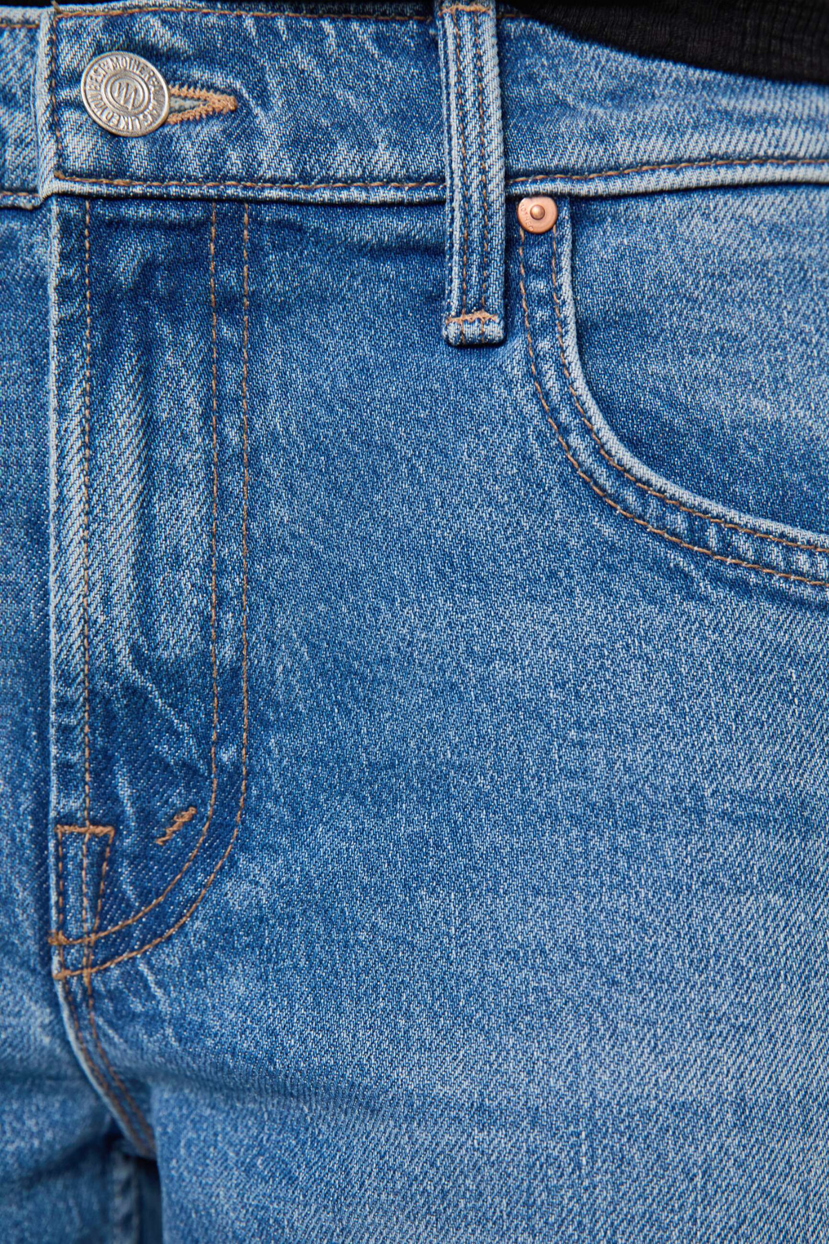 MOTHER The Bookie Twist Skimp Jeans - Just An Animal