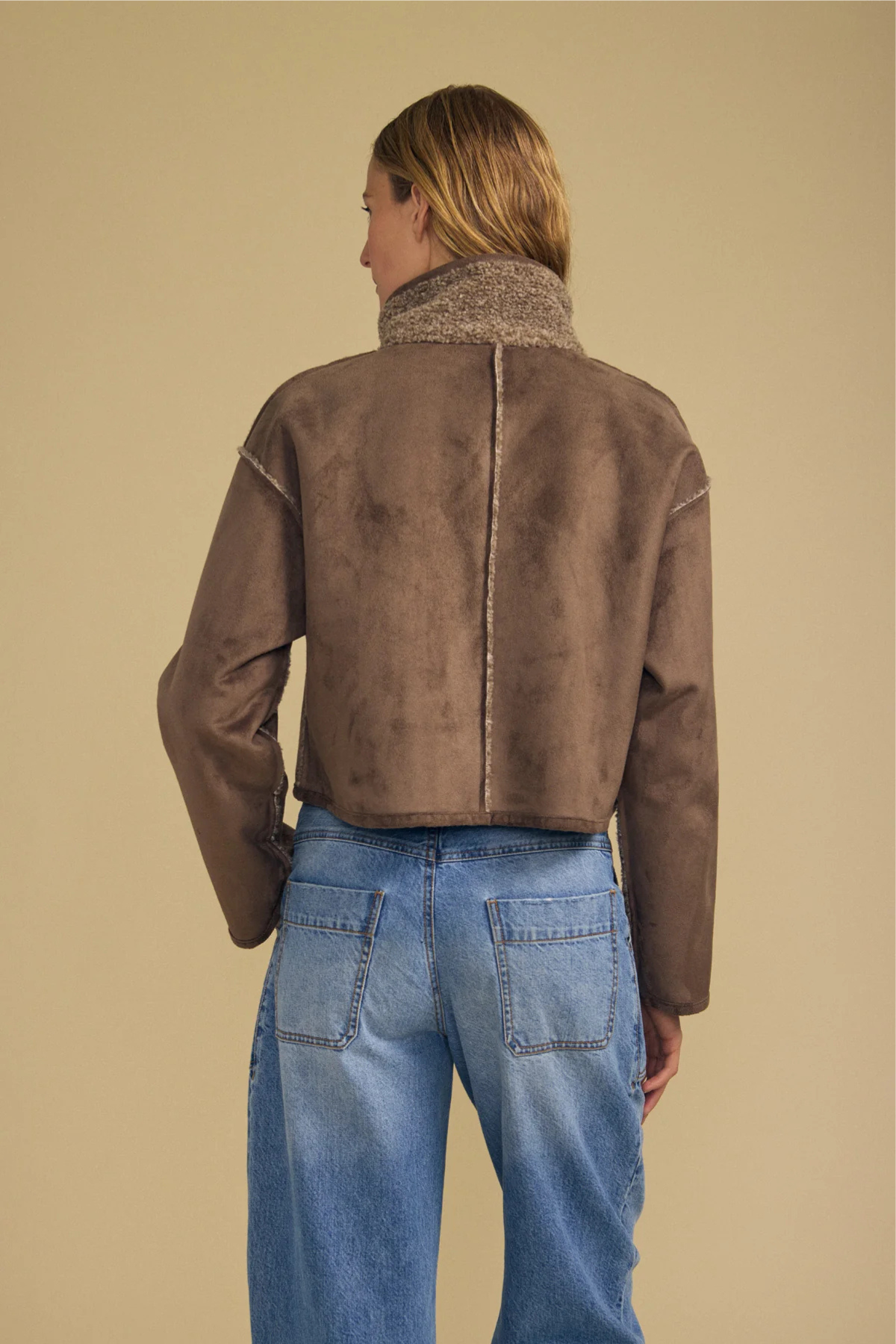 Velvet Esme Jacket - Faded Coco