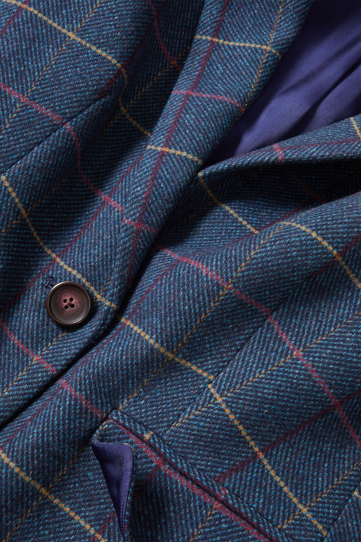 Veronica Beard Schoolboy Dickey Jacket - Teal Multi