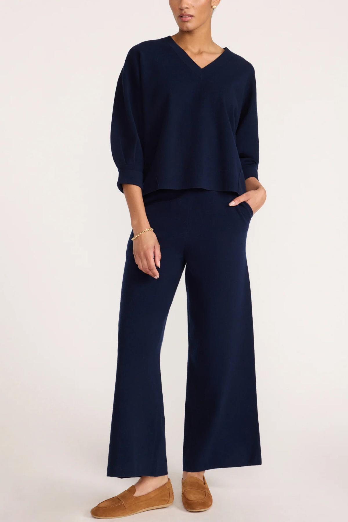 Brochu Walker Cary Knit Pant - Navy