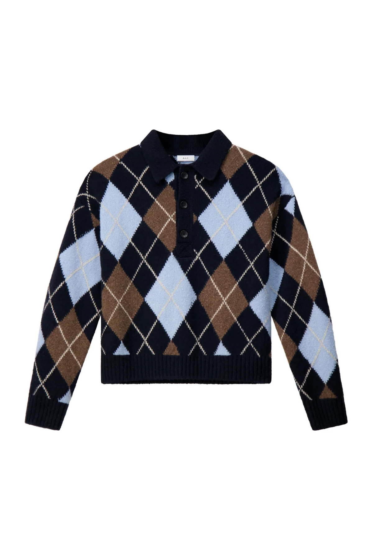 A.L.C. Lennon Sweater - Sky Blue Combo