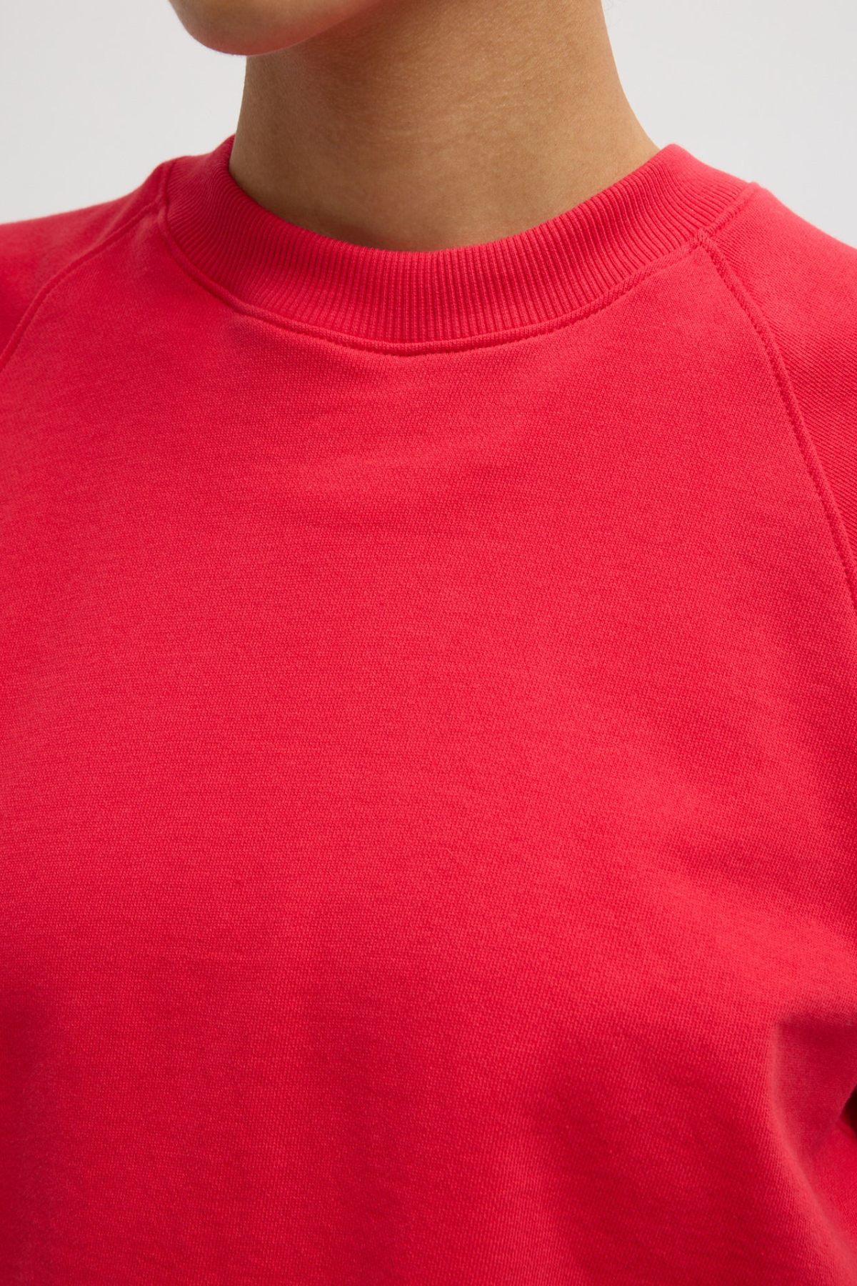 Tibi Light Weight Sweashirting Sleeveless Easy Top - Red