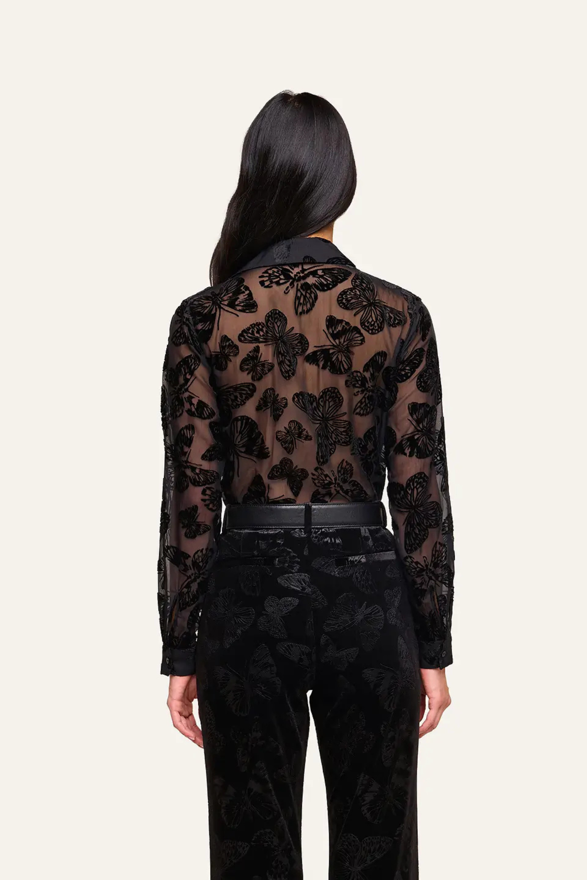 L’AGENCE Laurent Blouse - Black Butterfly