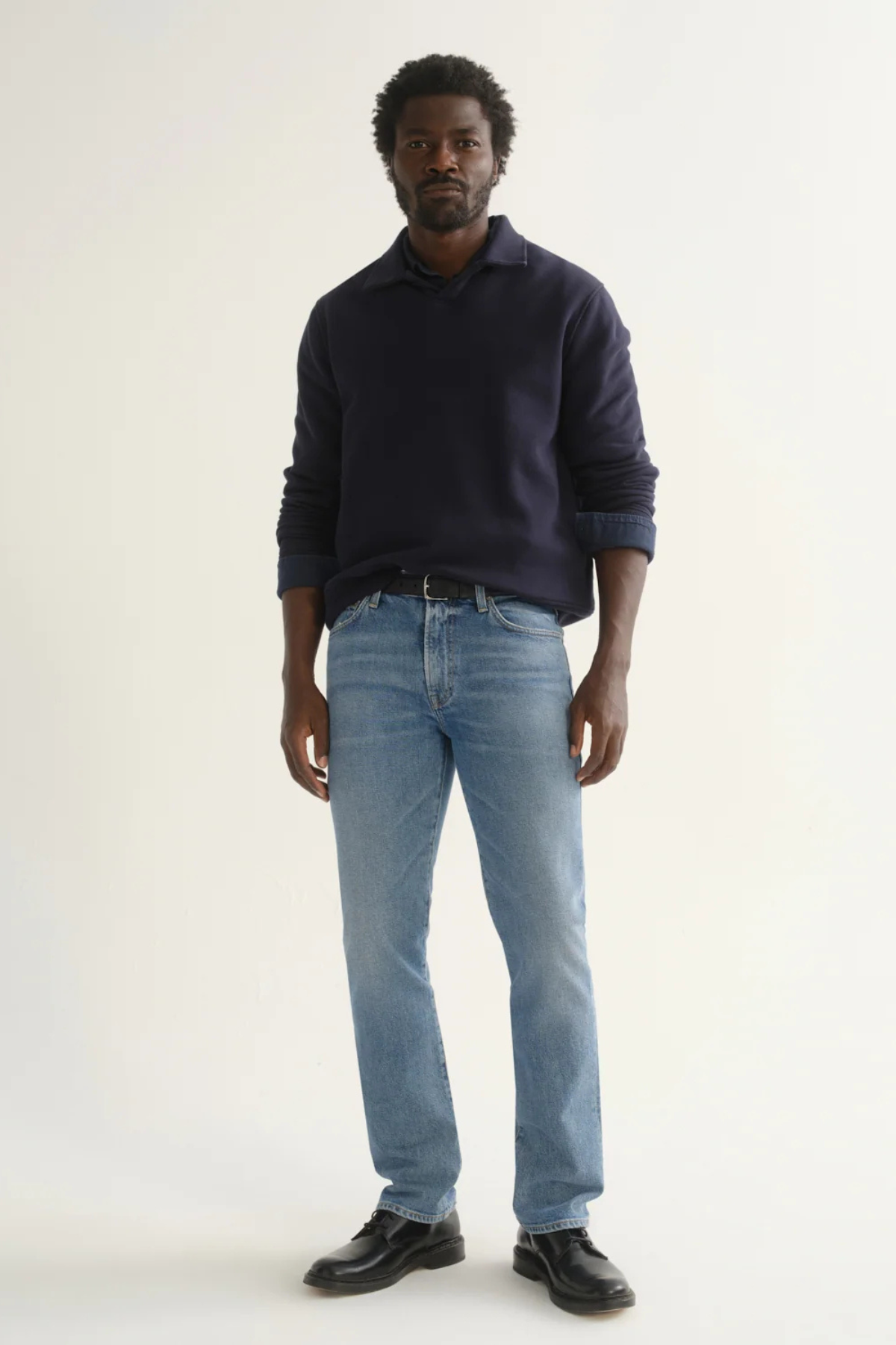 Citizens of Humanity Men's Rugby Pullover - Navy