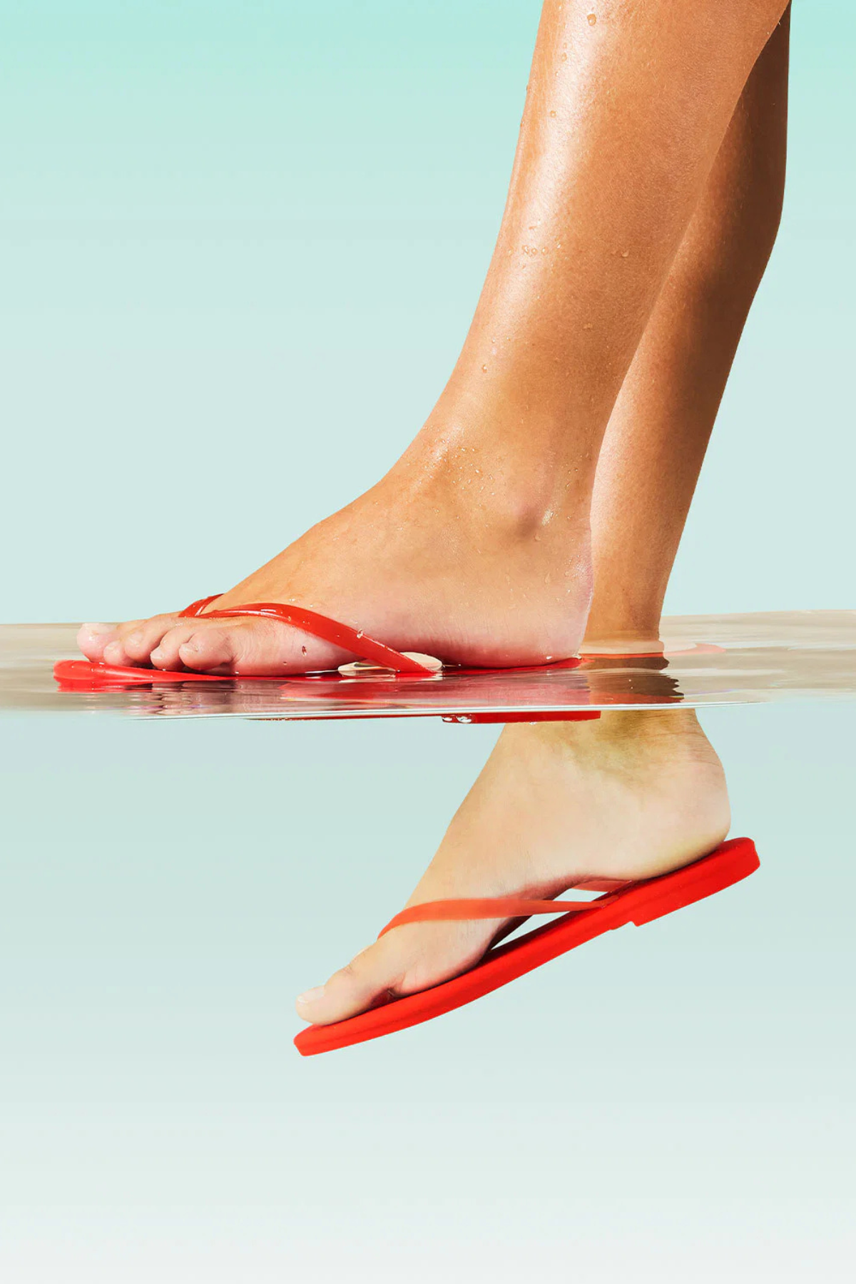 Tkees Aqua - Sol Red