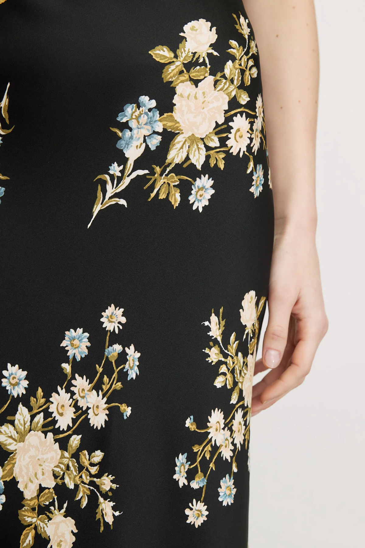 Veronica Beard Clover Skirt - Black Multi